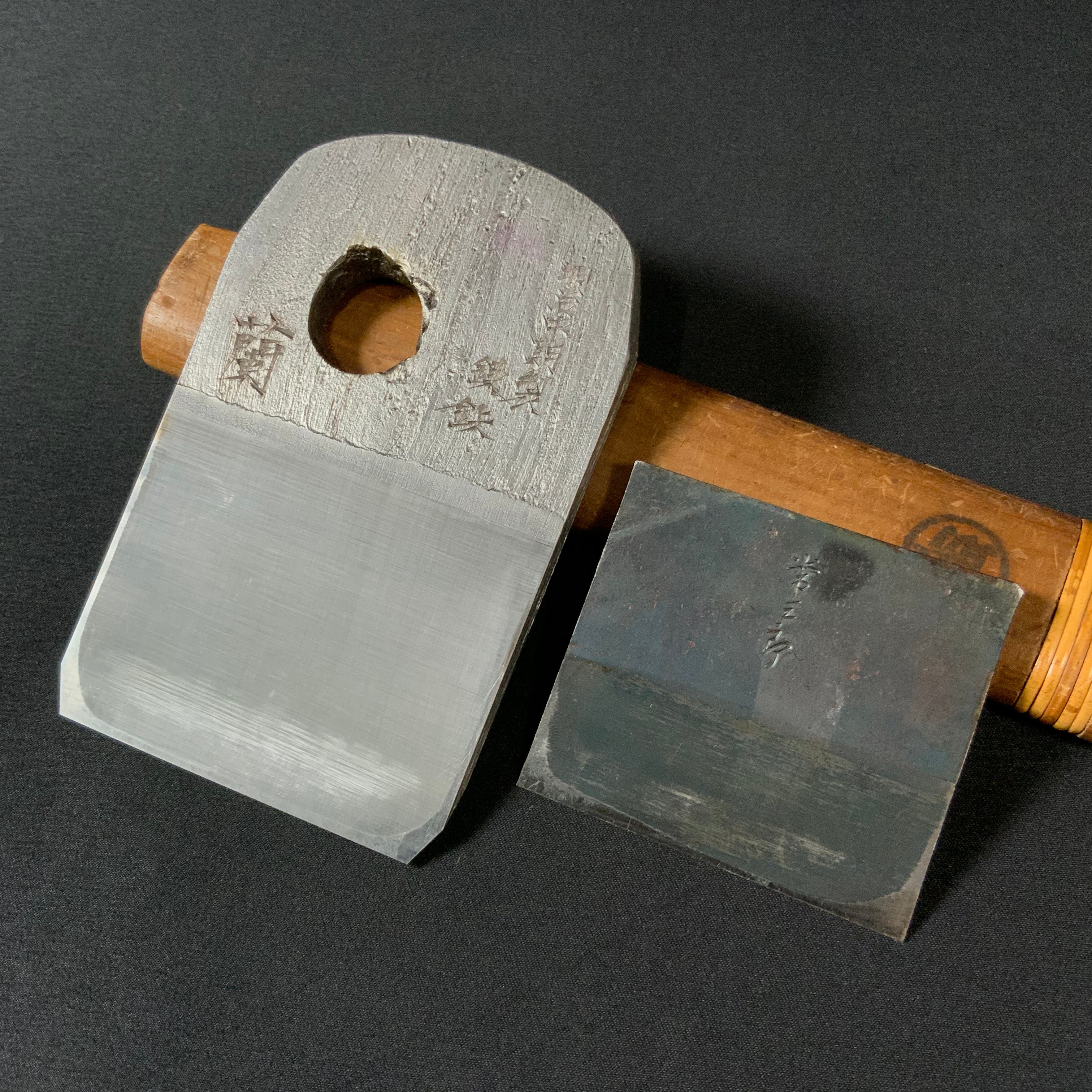 Ran Ana no Kannna Tsunesaburo Smoothing Plane (Kanna)  蘭 穴の鉋  常三郎 仕上鉋 特殊鋼 70mm