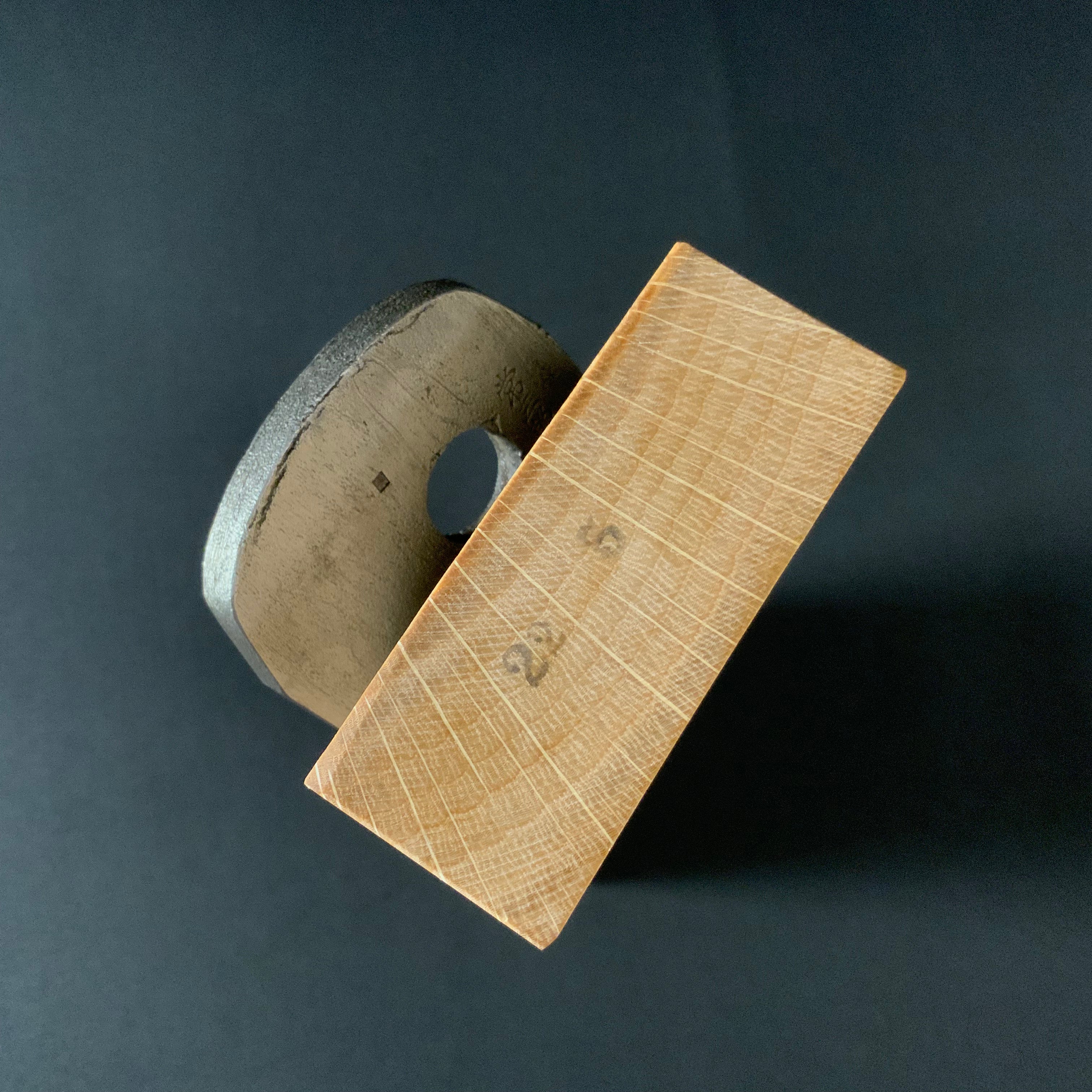 Ran Ana no Kannna Tsunesaburo Smoothing Plane (Kanna)  蘭 穴の鉋  常三郎 仕上鉋 特殊鋼 70mm