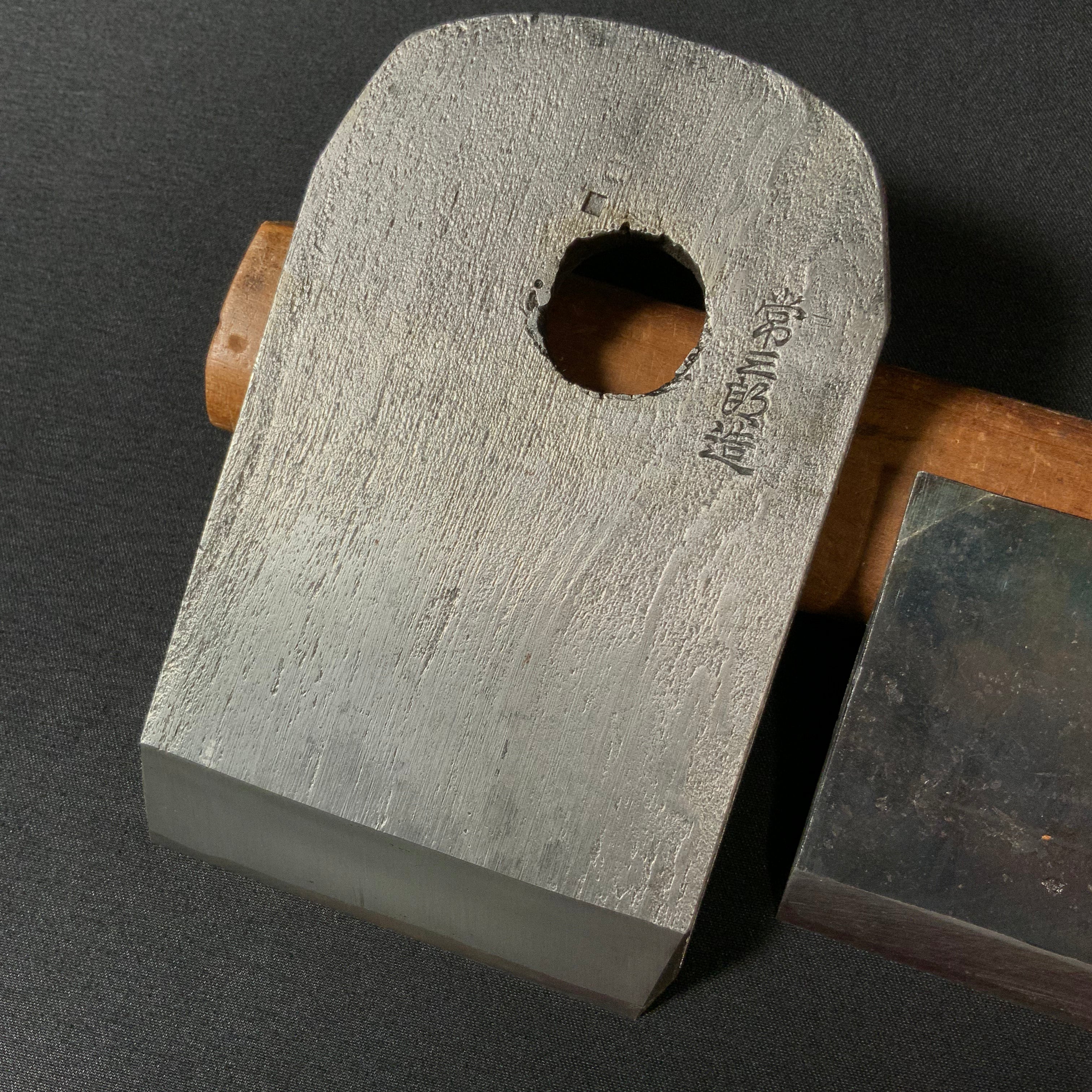 #3Jin Ana no Kannna Tsunesaburo Smoothing Plane (Kanna)  仁 穴の鉋  常三郎 仕上鉋 特殊鋼 70mm