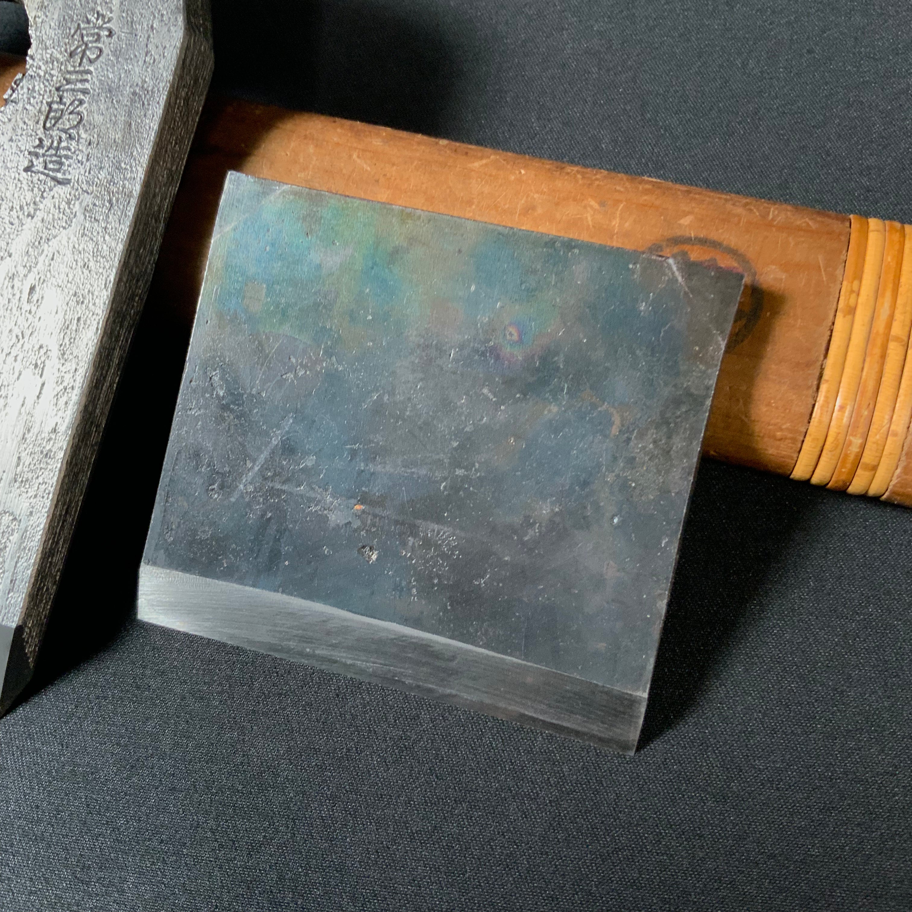 #3Jin Ana no Kannna Tsunesaburo Smoothing Plane (Kanna)  仁 穴の鉋  常三郎 仕上鉋 特殊鋼 70mm