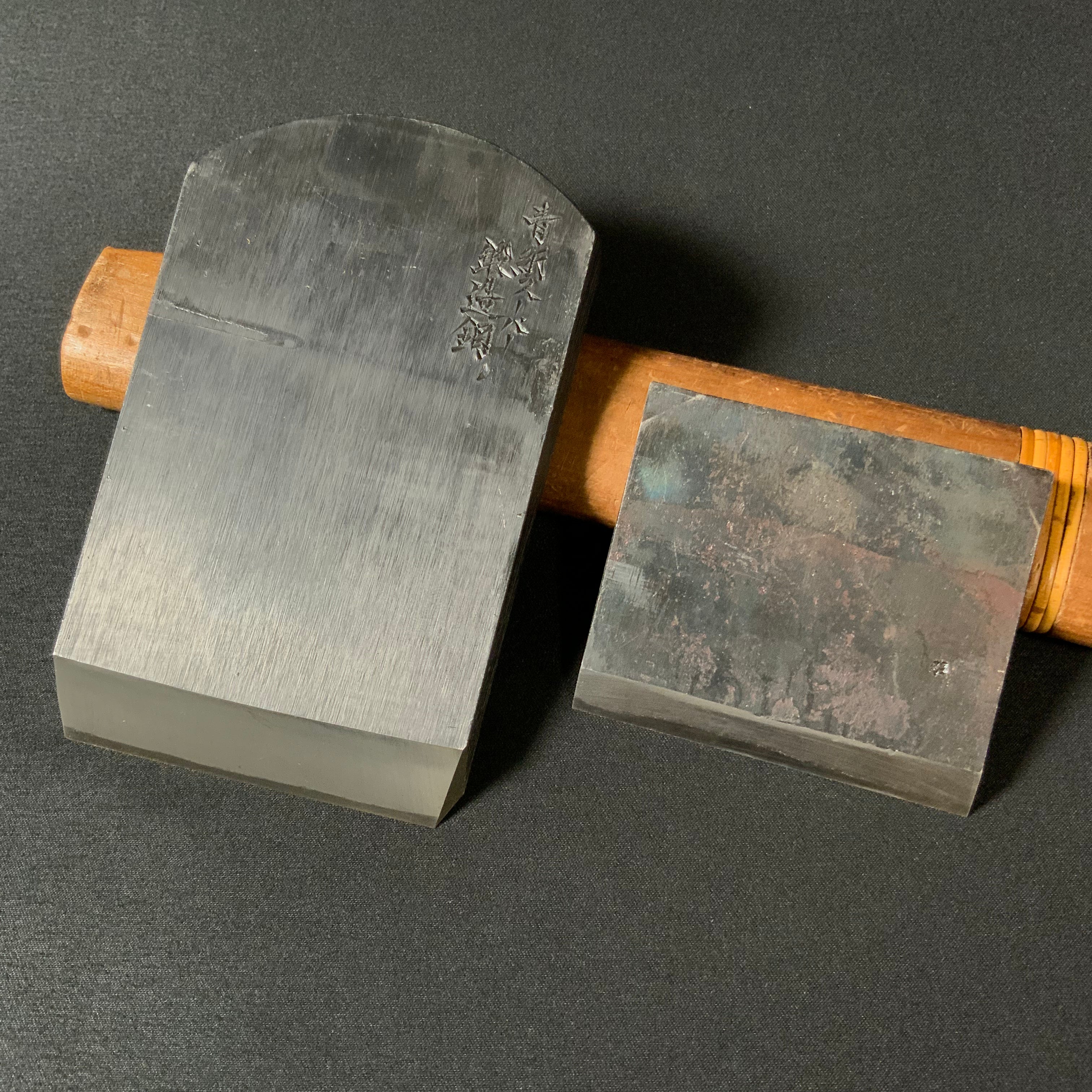 Old stock Premium Azuma-Genji Plane (Kanna) with Red Oak dai 掘出し物 特撰 東源次 仕上鉋 赤樫台 70mm