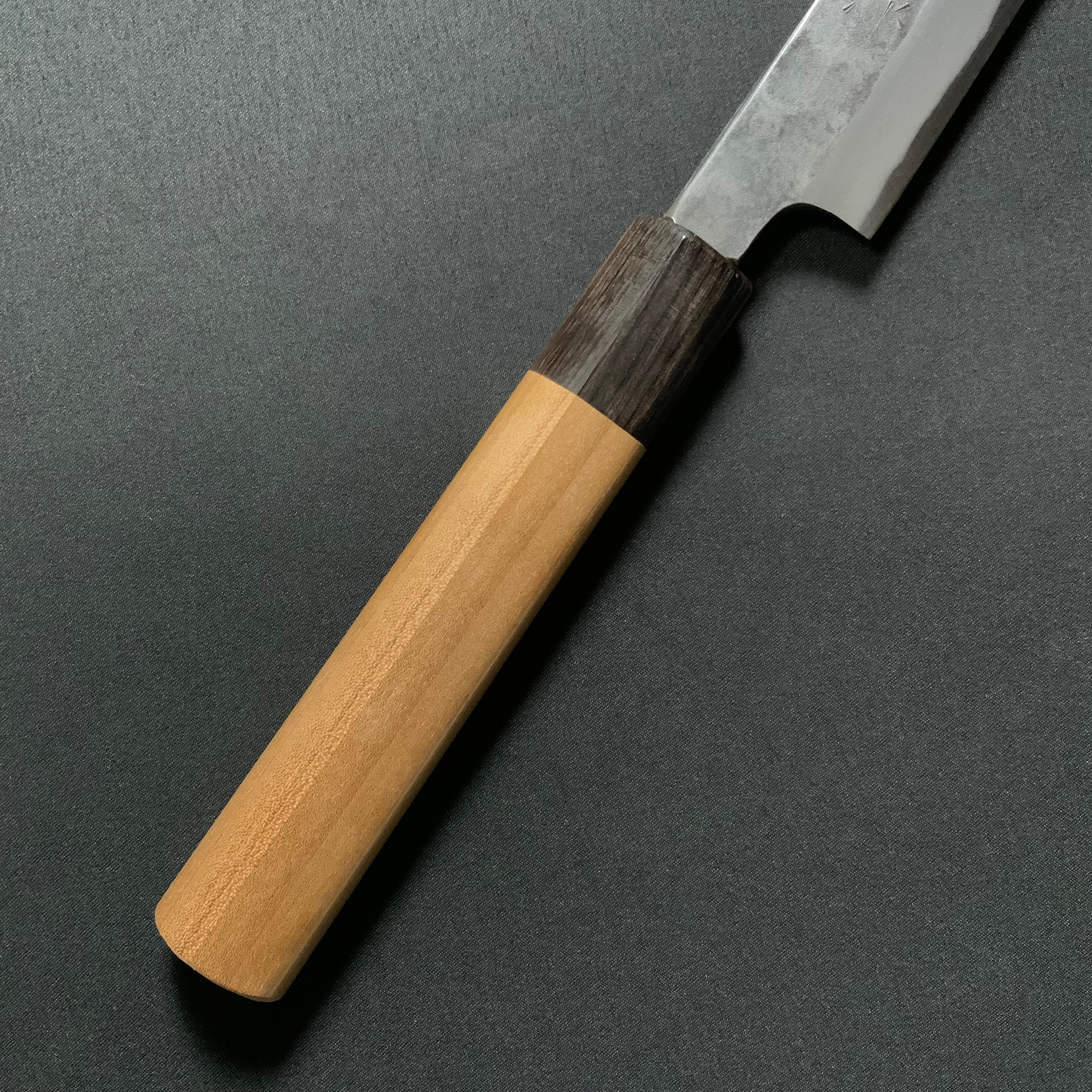 恒久作 柳刃包丁 黒槌目仕上 SK鋼鍛接  180mm   Tsunehisa Yanagiba Knife Tsuchime-finish