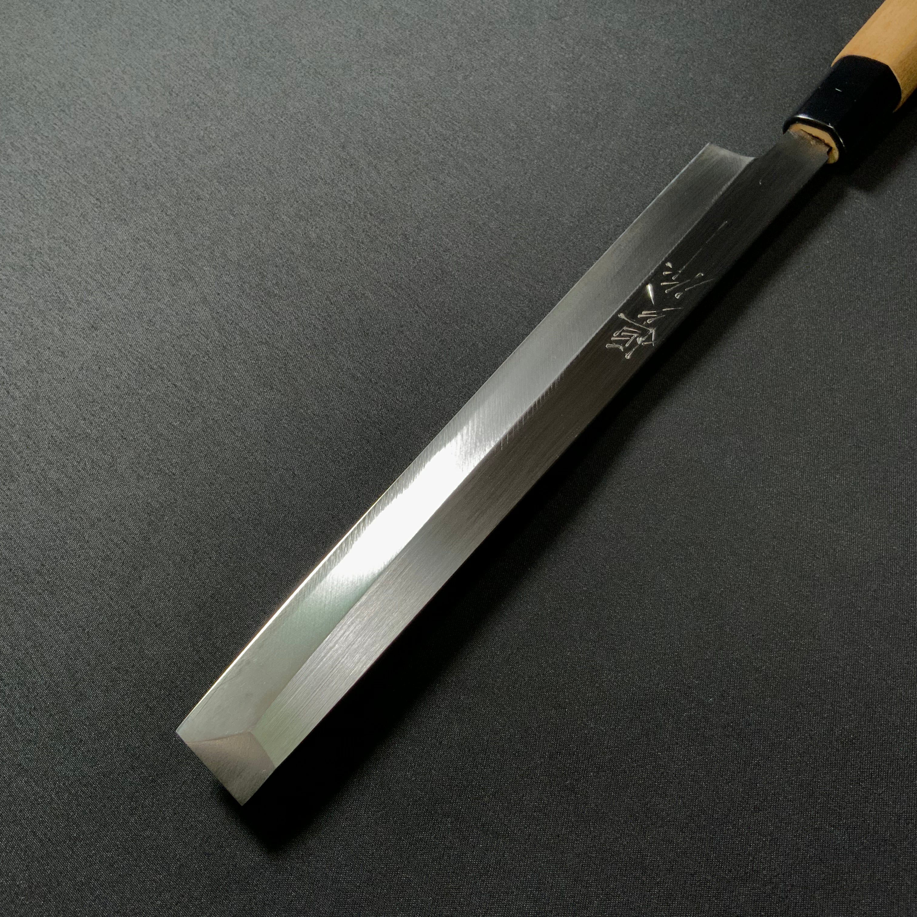 恒久作 蛸引き包丁 磨き仕上 SK鋼鍛接     Tsunehisa takohiki(Octopus-cutting ) Knife