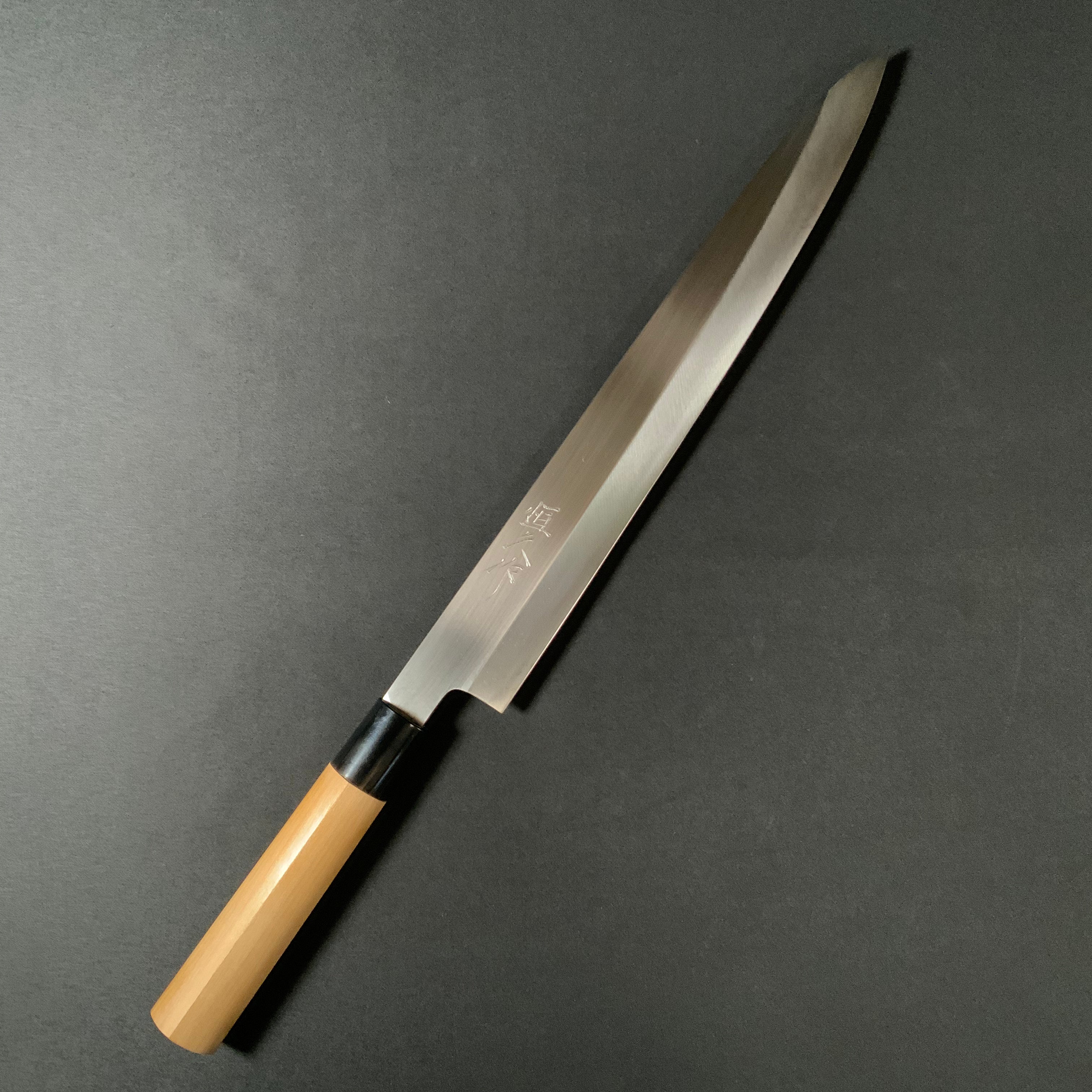 恒久作 柳刃包丁 磨き仕上 SK鋼鍛接 300mm    Tsunehisa Yanagiba Kitchen Knife