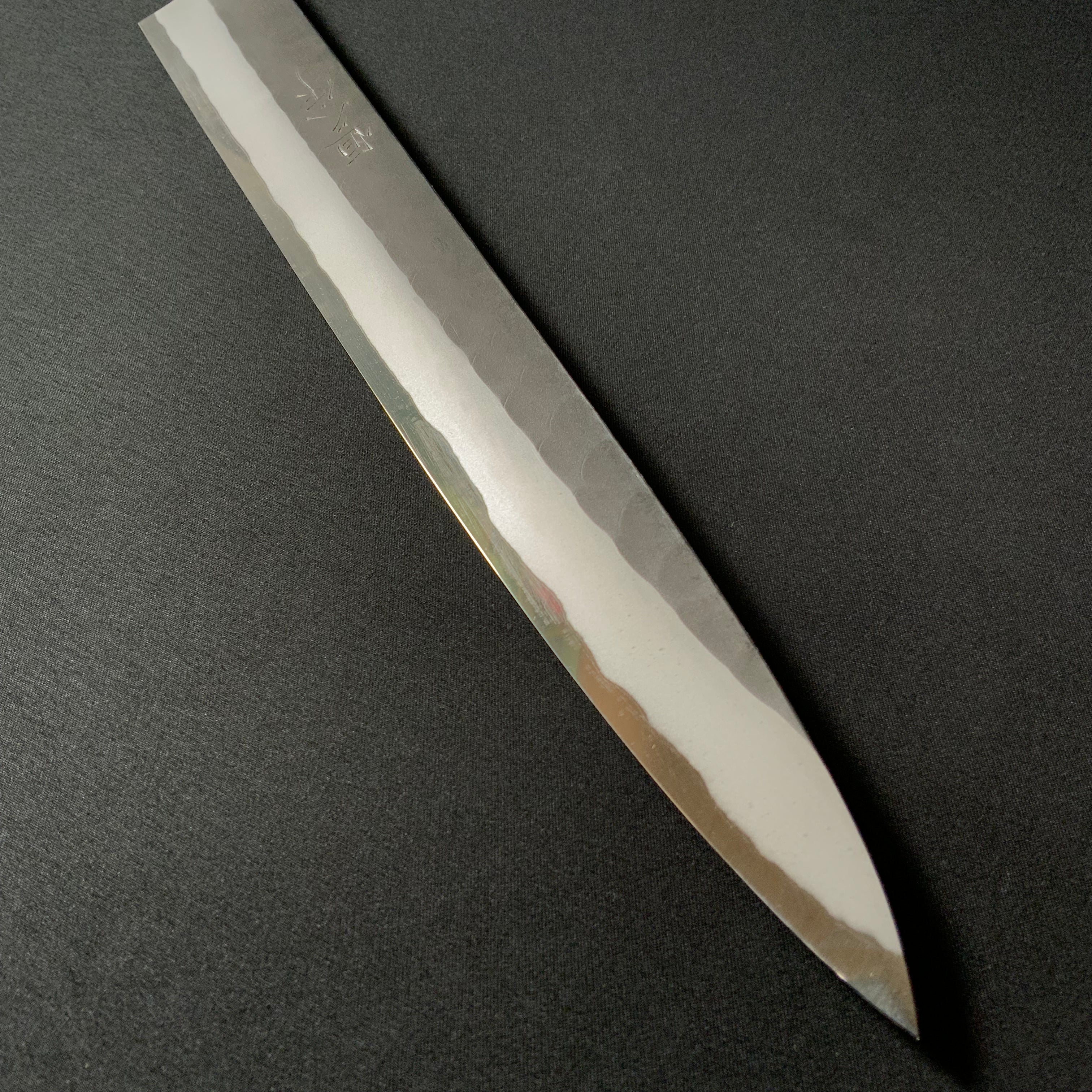 恒久作 柳刃包丁 黒槌目 SK鋼鍛接 300mm    Tsunehisa Yanagiba Kitchen Knife