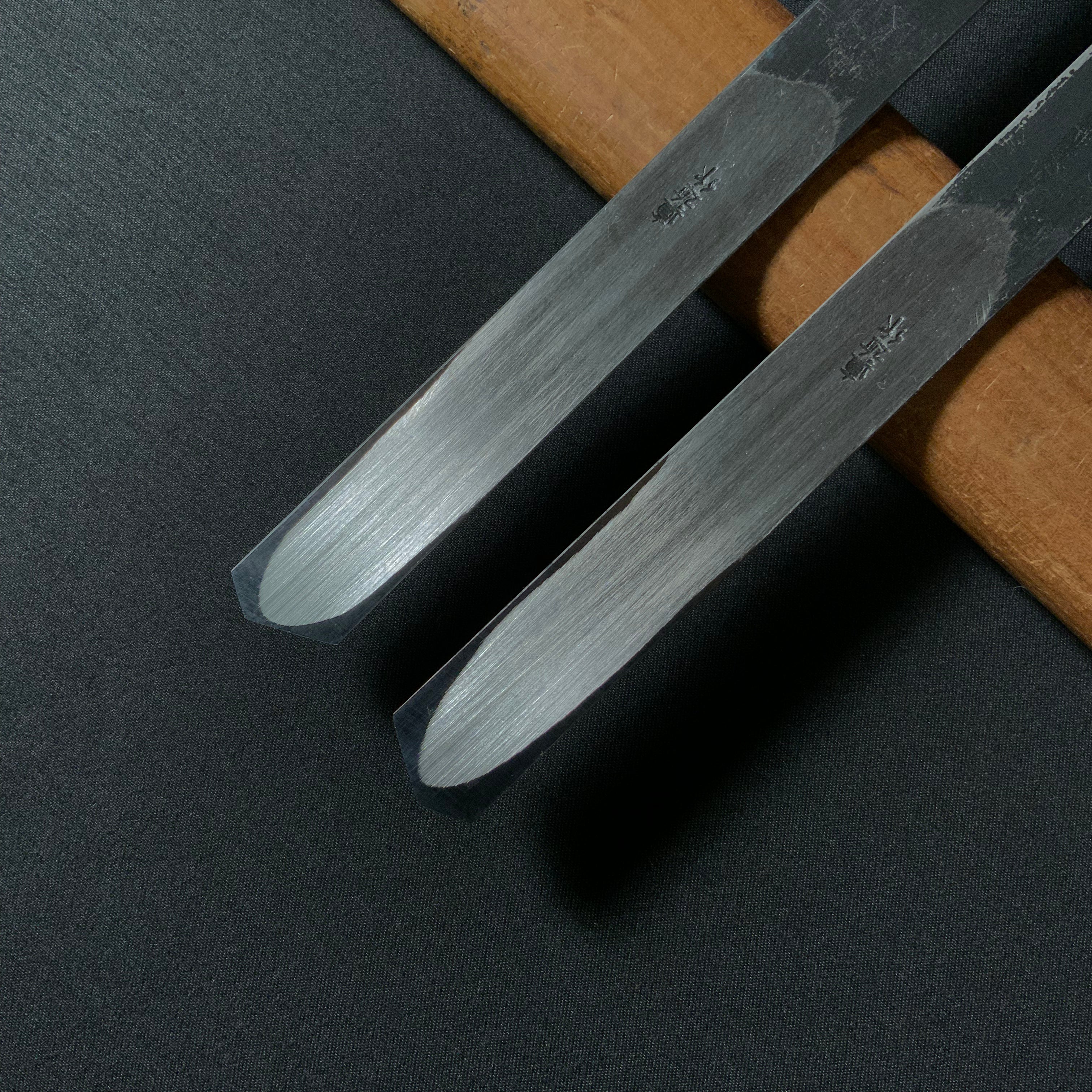 Naochika Marking knives(kensaki) Right & left hand  直近 剣先イスカ ー丁白引き 右&左 15mm