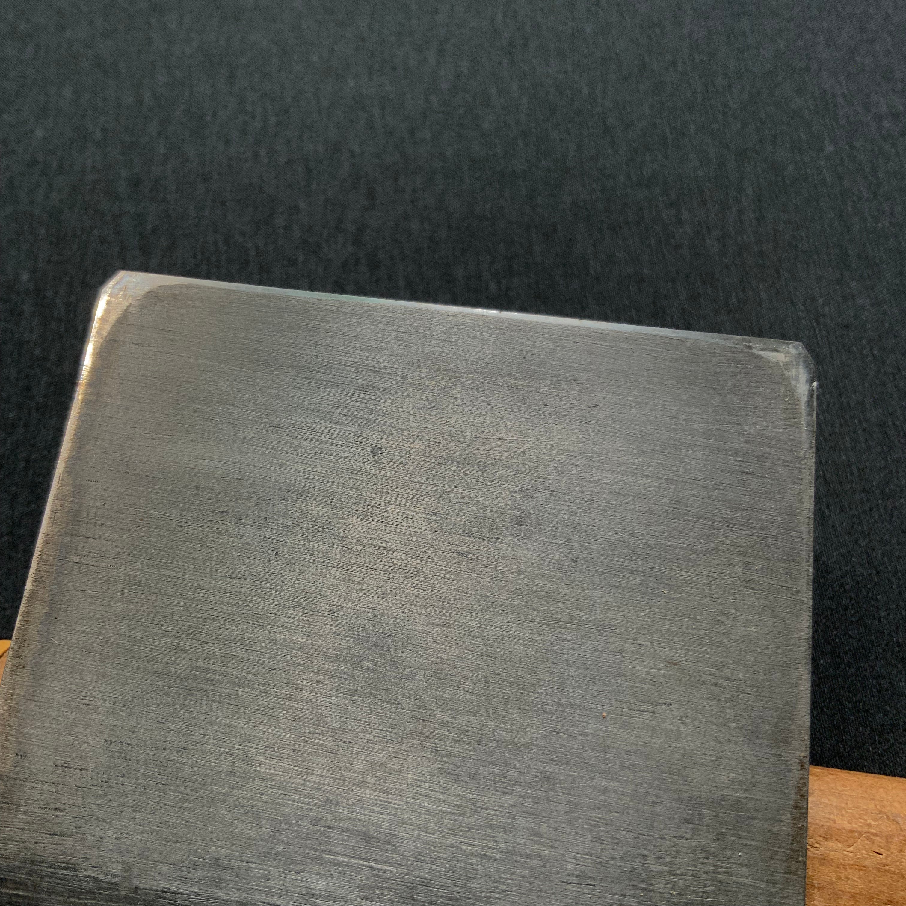 Old stock Mosaku Kandakikuo Plane (Kanna)  掘出し物 も作 神田規久夫 仕上鉋 70mm