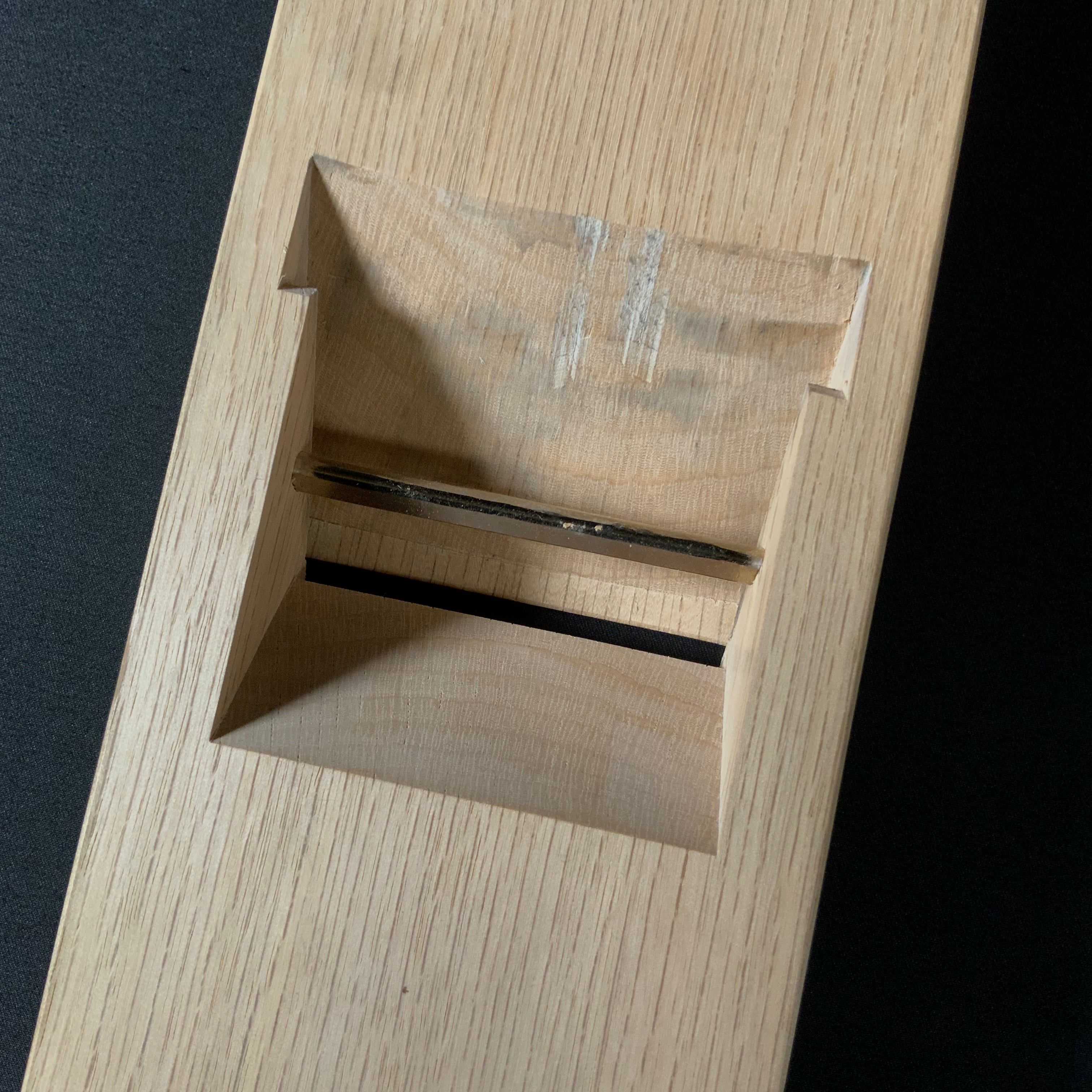 Old stock Uchoran Takahashi Norikazu Smoothing Plane (Kanna)  掘出し物 羽蝶蘭 高橋典三 仕上鉋 70mm