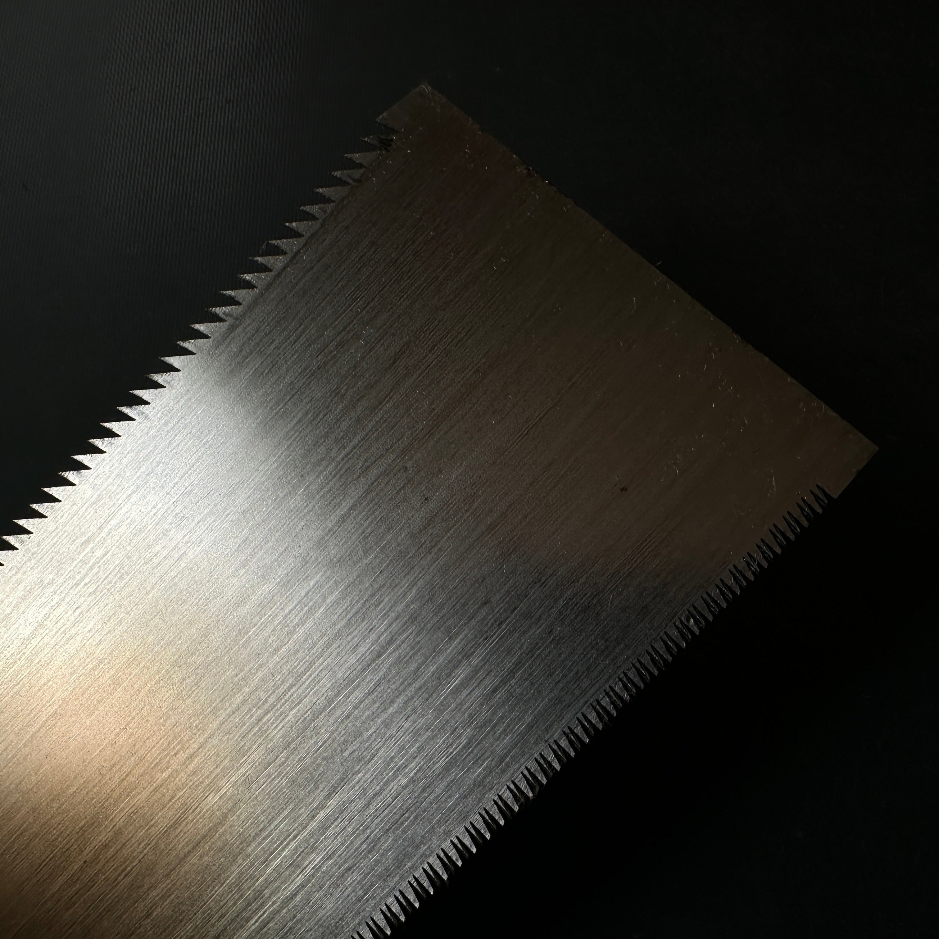 #R12 Ready to use! Old stock 中屋 眞次郎 Double Edge (Ryoba) Saw with Eddy Type Handles set by Kurashige 直ぐ使い 倉重栄助 目立 渦巻き柄 両刃鋸 250mm