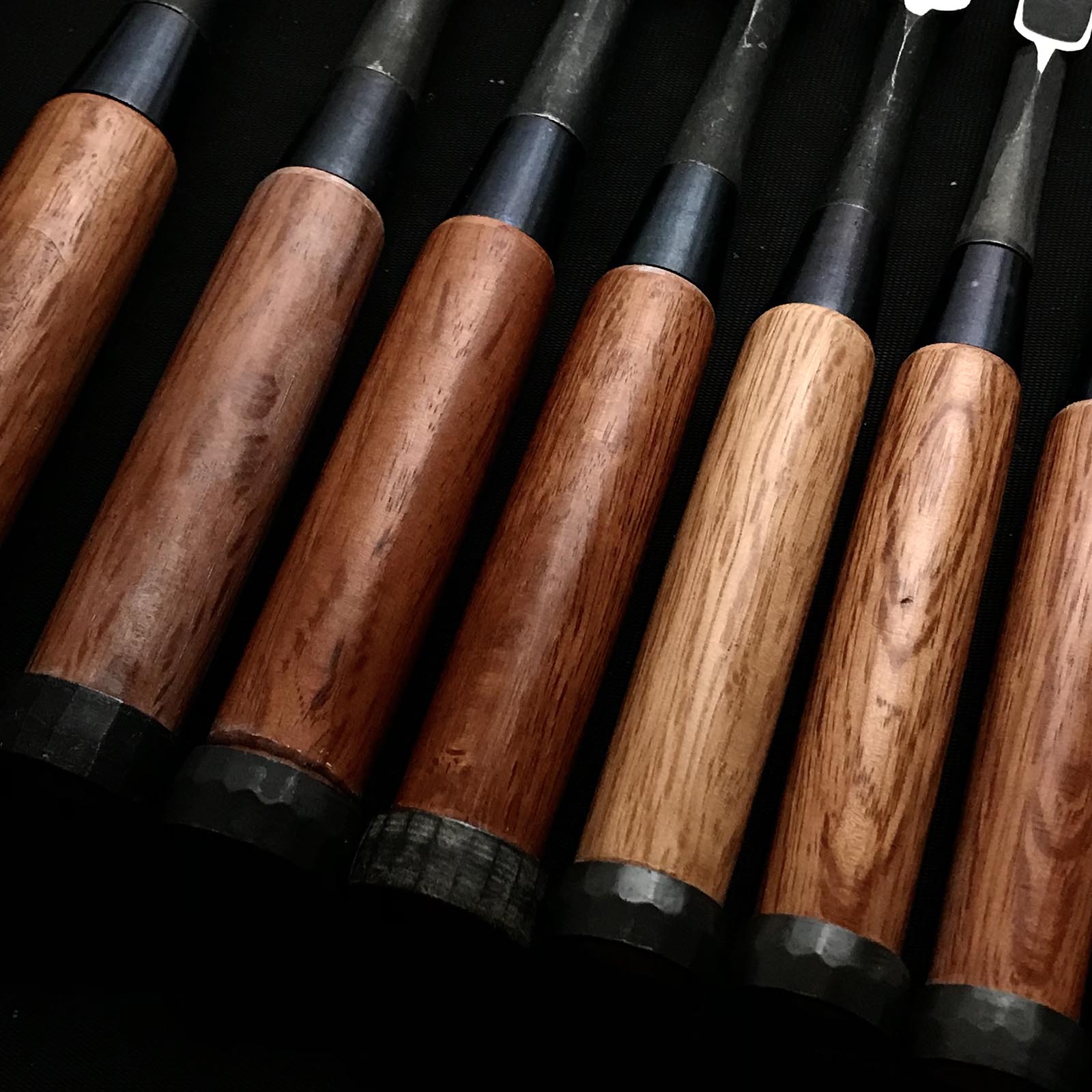 Sukekura Bench chisels set with White steel 助倉 追入組鑿 白紙鋼 Oirenomi