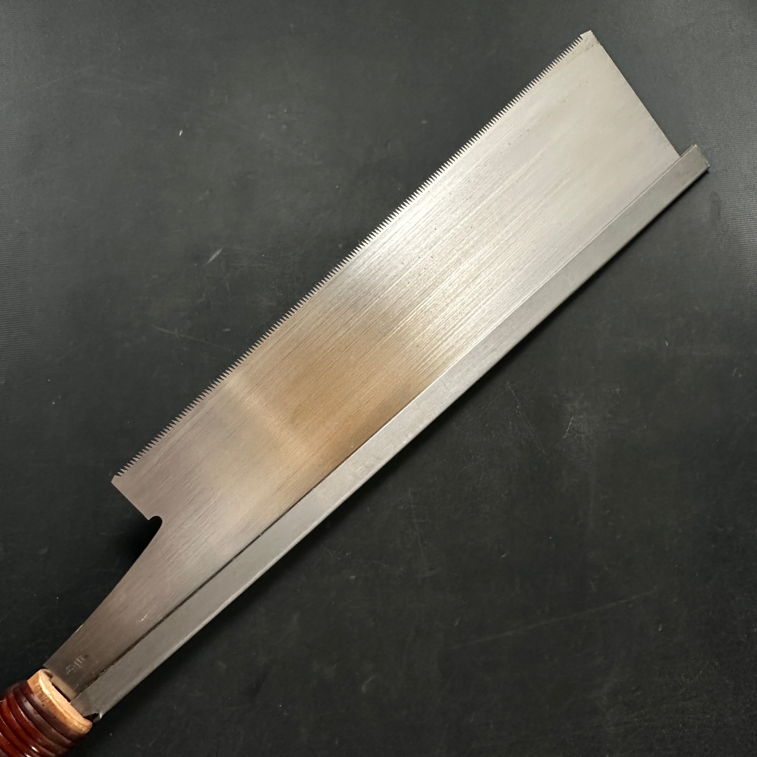 #D46 Old stock Nagakatsu Noko Japanese Rip cut Zero set Dozuki Saw For Soft Wood 長勝鋸 胴付き鋸 ホゾ挽 針葉材用 250mm