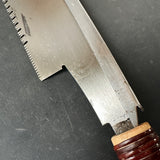 #D48 Old stock Nagakatsu Noko Japanese Rip cut Zero set Dozuki Saw For Hard Wood 長勝鋸 胴付き鋸 ホゾ挽 広葉材用 250mm