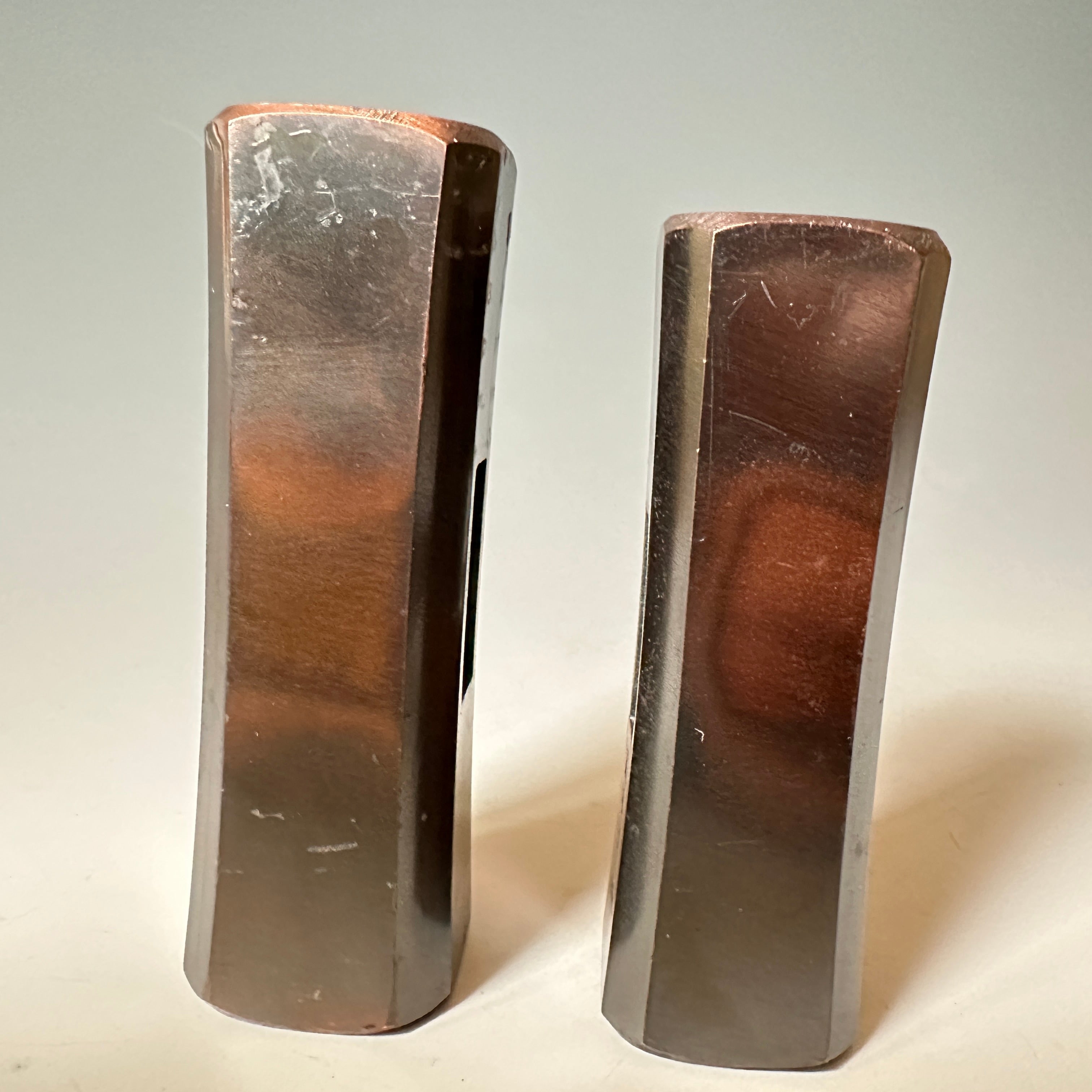 Old stock for Munehomale Octagon Hammers Blonze finish  掘出し物 小桧山作 八角玄翁 ブロンズ仕上