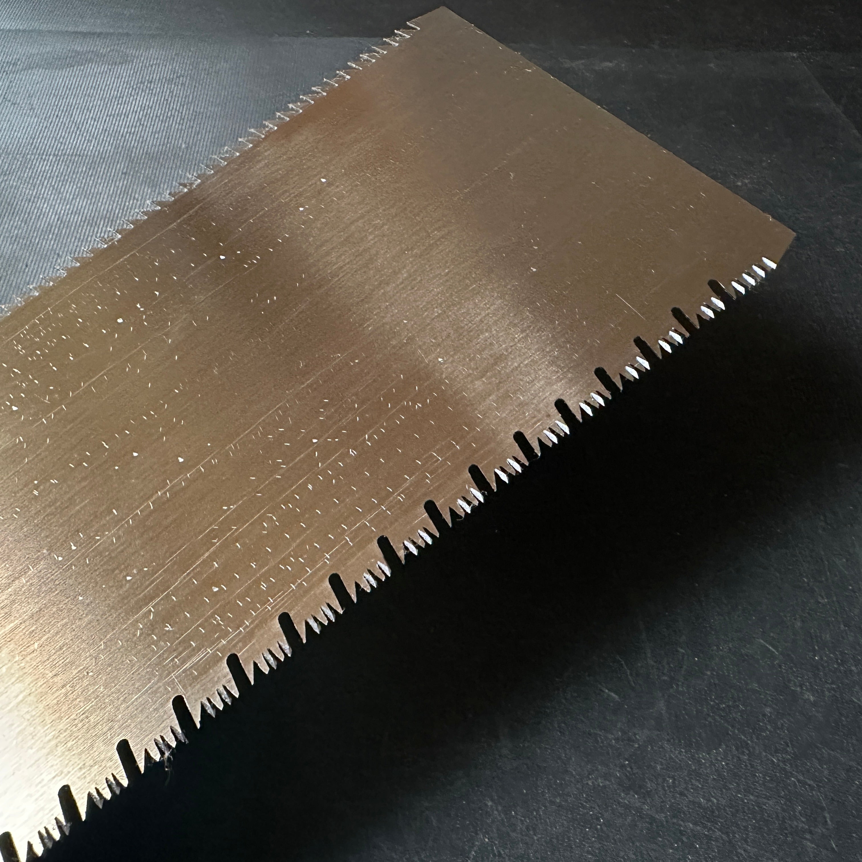 #61 Nagakatsu Double Edge (Ryoba) Saw with Eddy Type Handles For Soft Wood 長勝鋸 両刃鋸 渦巻き柄 針葉材用 225mm