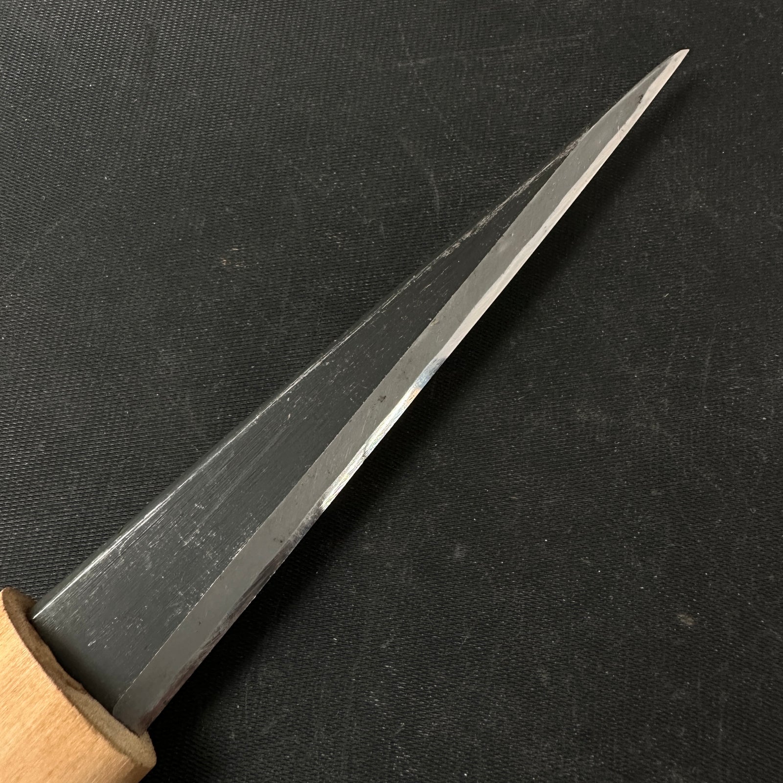 古株 #2 坂光 初代 栗小刀 白鋼付 右掘り出し物 初代坂光 繰り小刀 右 130mm – YAMASUKE KurashigeTools