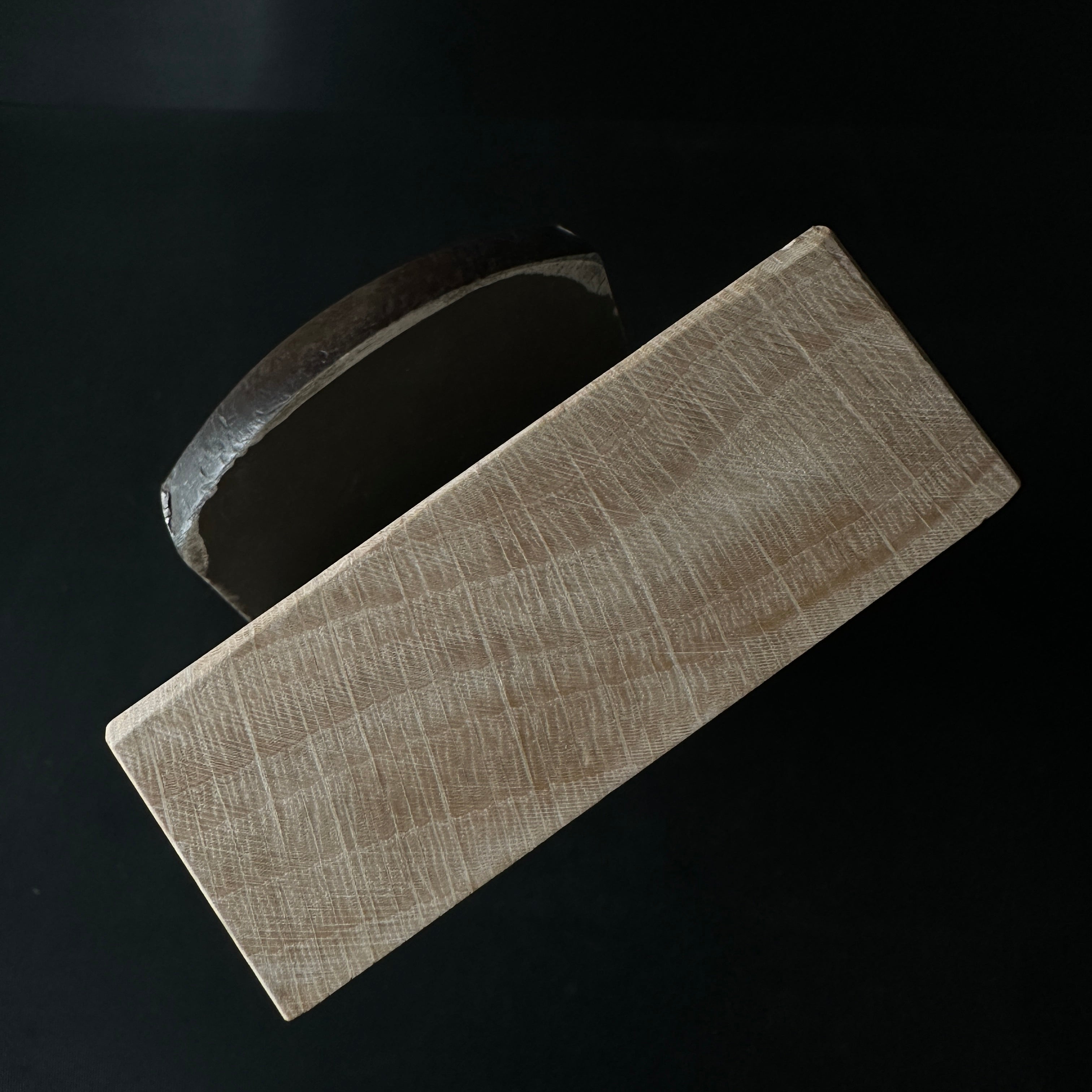 古株 直平（重信）平滑鉋（カンナ） 長峰潔作 掘り出し物 重延作 直平