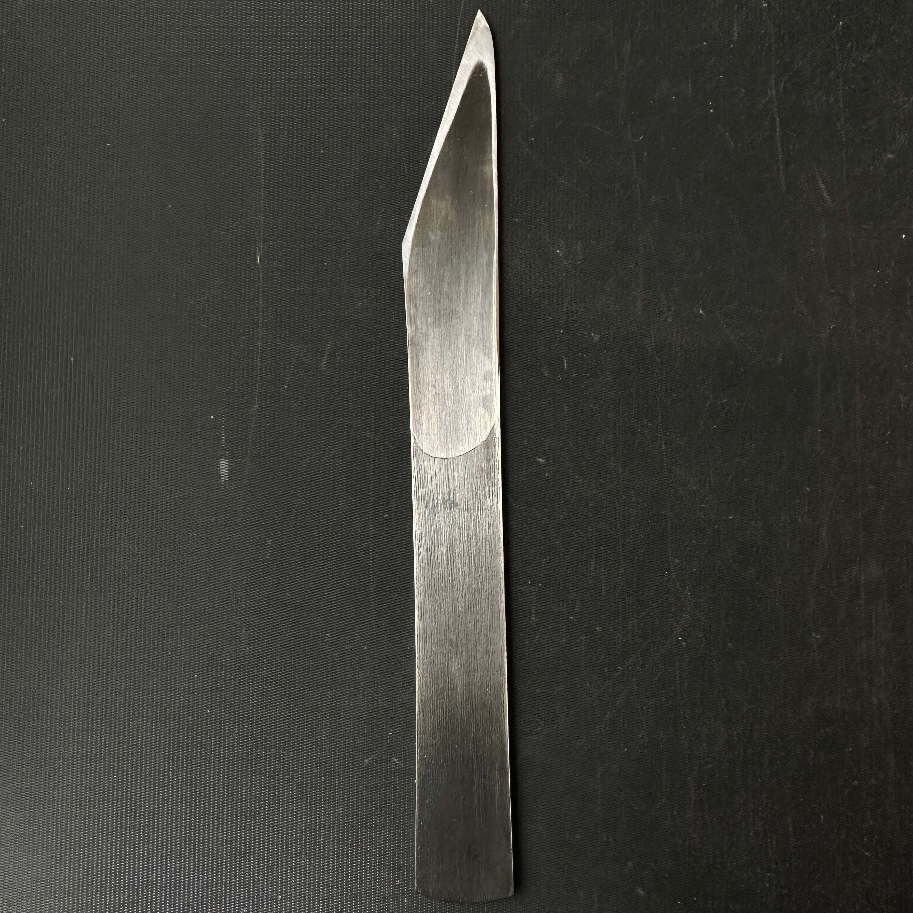 Old stock Fujiwara Yoshiaki Kiridashi Kokatana 掘出し物 藤原良明作 加藤清志氏 切出小刀 右 21mm