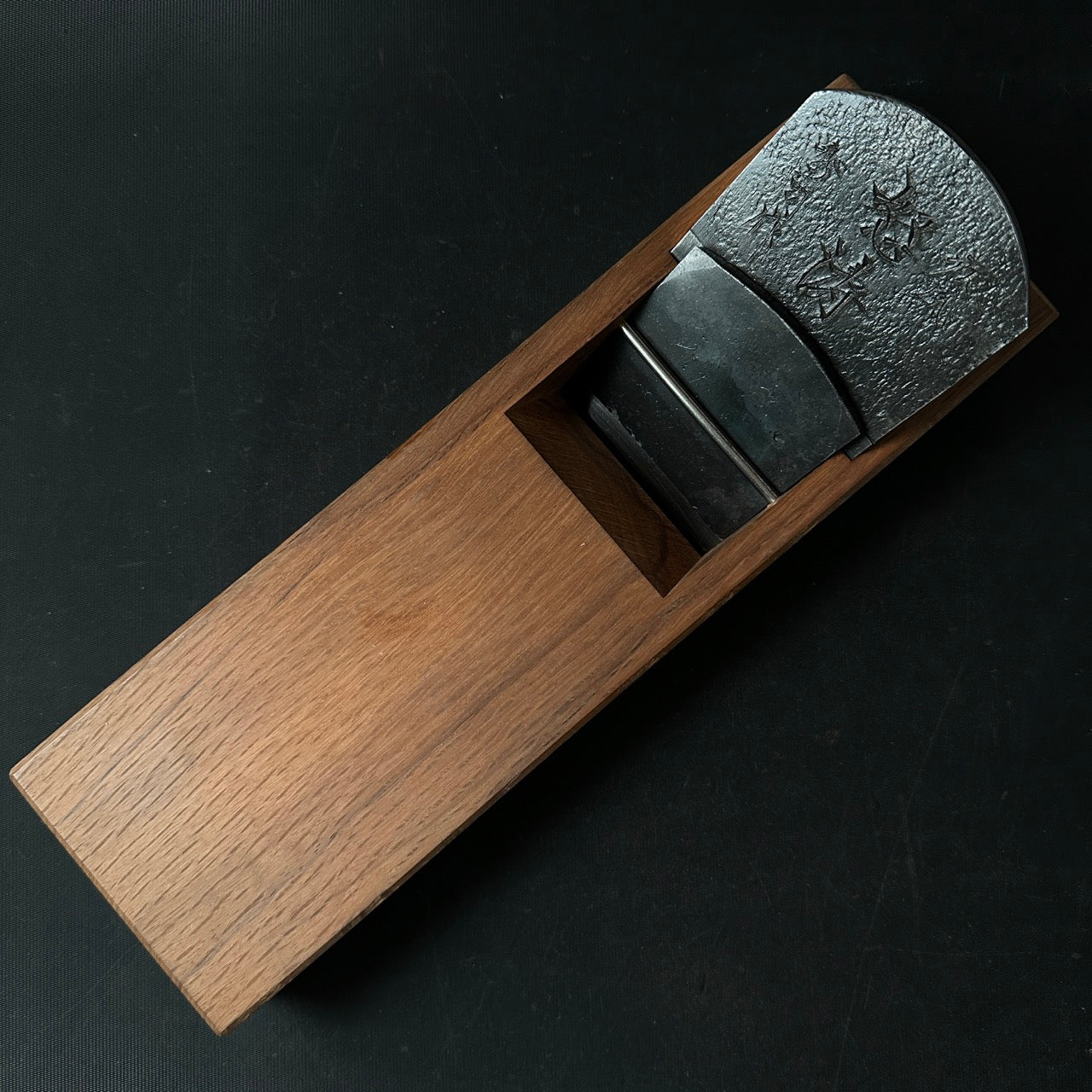 Shipu Dotou Smoothing Plane by Syuji Ogata with Super Blue steel 小片秀司作 仕上げ鉋 疾風怒濤 スーパー青紙鋼  70mm