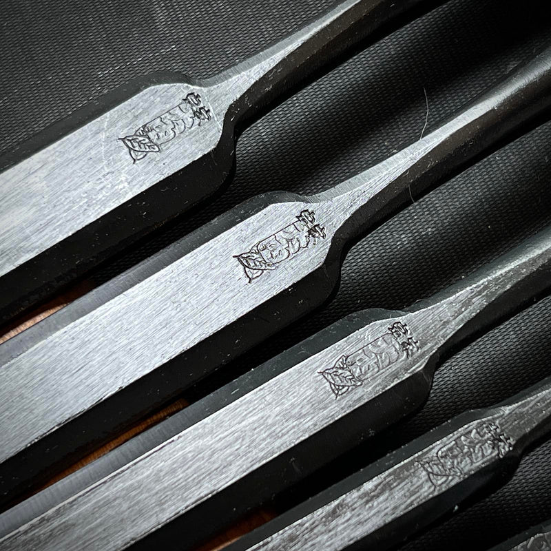 Ouchi Paring chisels with white steel by Ouchi 4th generation 四代目大内俊明作 –  YAMASUKE KurashigeTools