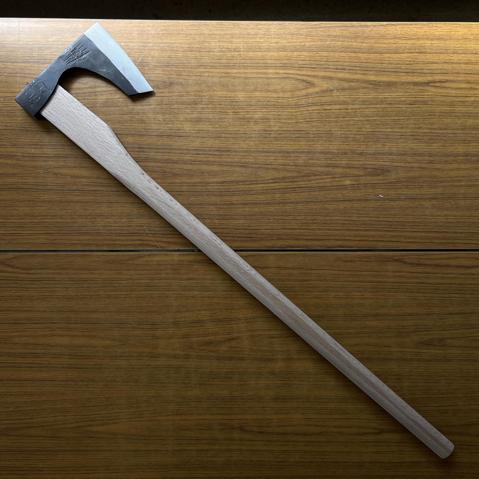 Takashiba Japanese Carpenter's Axe by Tosa 土佐作 高芝 大工鉞 Masakari