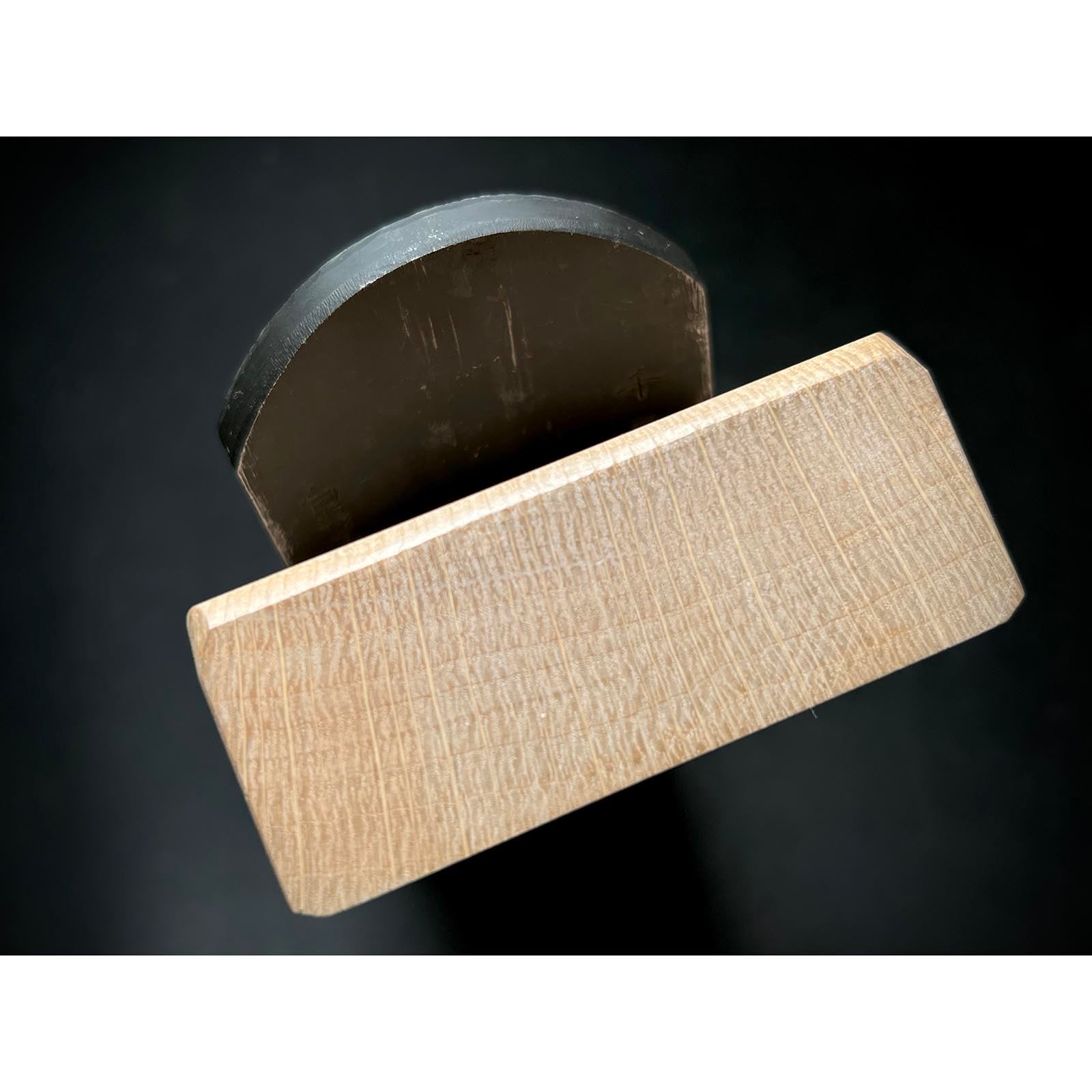 Old stock Sadatoki (Ichihiro type)Smoothing Plane(Kanna) by Kabazawa Sadao 掘出し物 椛澤貞雄作 貞時 千尺  仕上げ鉋 市弘モデル 70mm