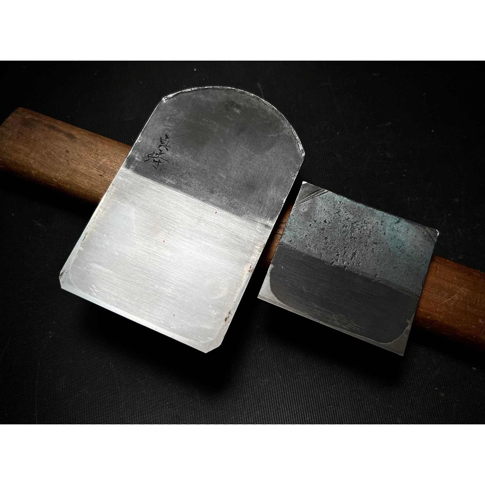 Old stock Sadatoki (Ichihiro type)Smoothing Plane(Kanna) by Kabazawa Sadao 掘出し物 椛澤貞雄作 貞時 千尺  仕上げ鉋 市弘モデル 70mm