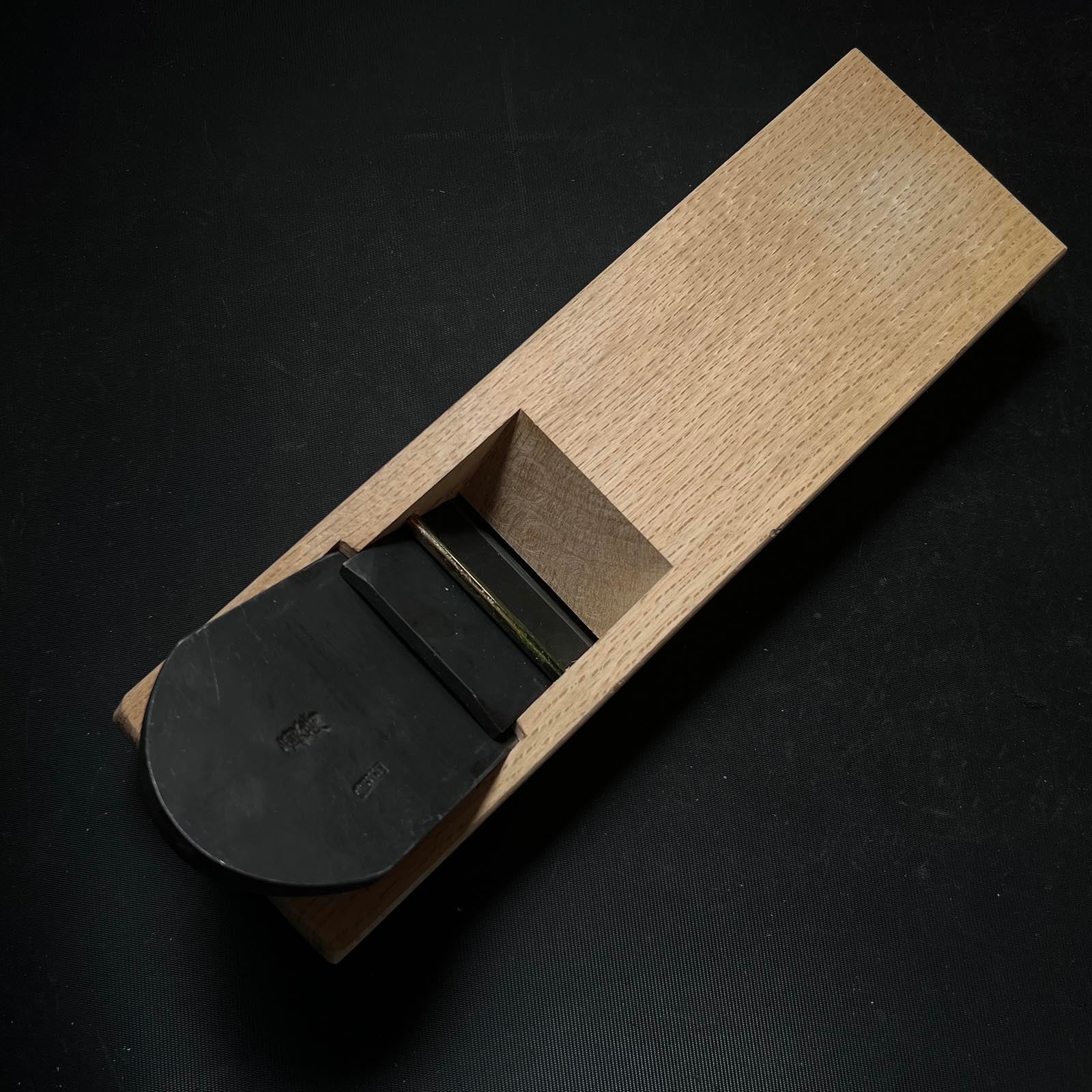 Old stock Sadatoki Smoothing Plane(Kanna) by Kabazawa Sadao 掘出し物 椛澤貞雄作 貞時 仕上げ鉋 70mm