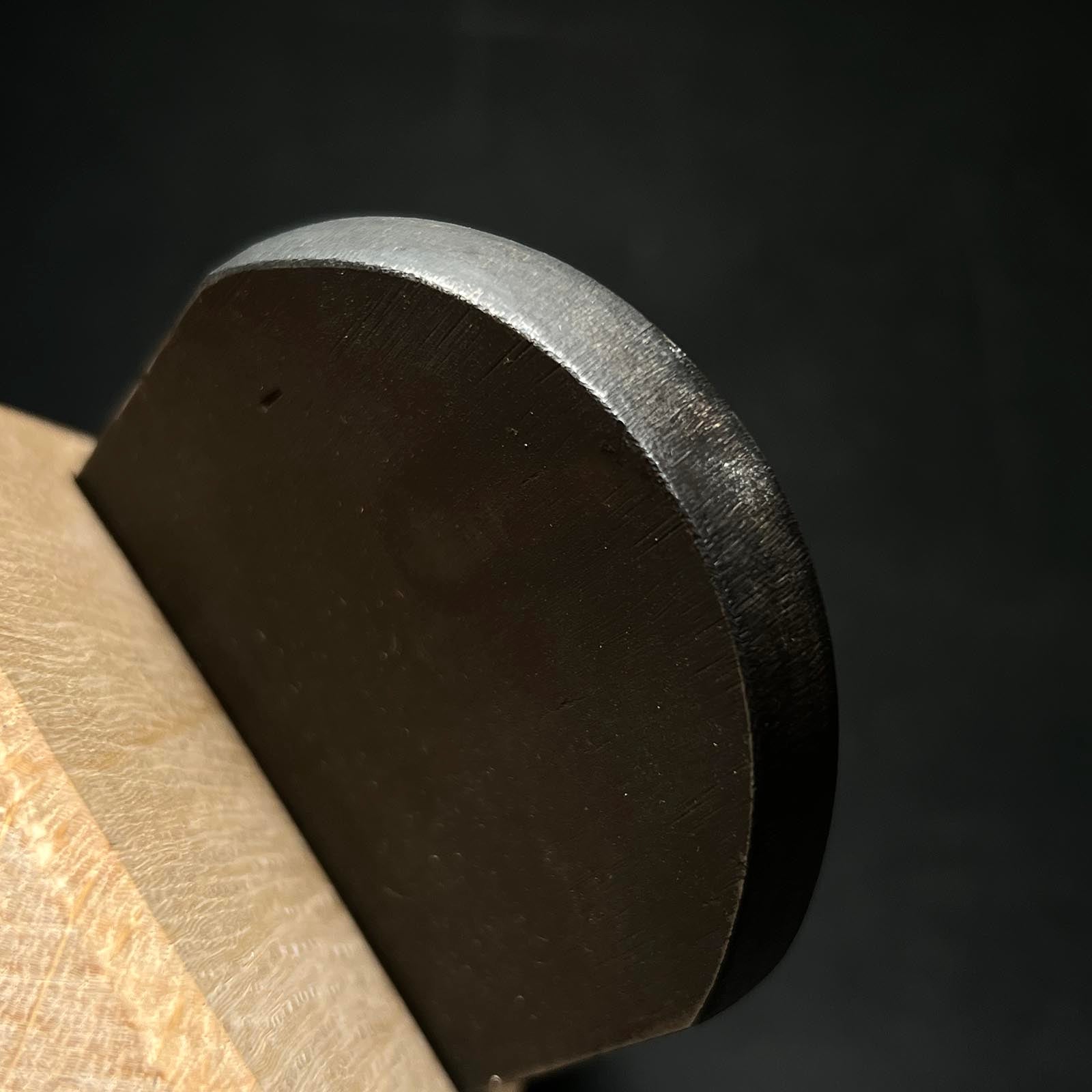 Old stock Sadatoki Smoothing Plane(Kanna) by Kabazawa Sadao 掘出し物 椛澤貞雄作 貞時 仕上げ鉋 70mm