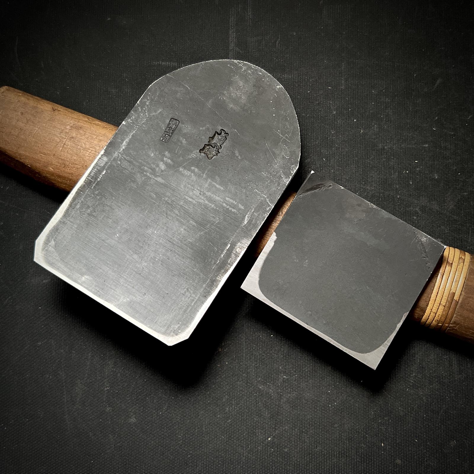 Old stock Sadatoki Smoothing Plane(Kanna) by Kabazawa Sadao 掘出し物 椛澤貞雄作 貞時 仕上げ鉋 70mm