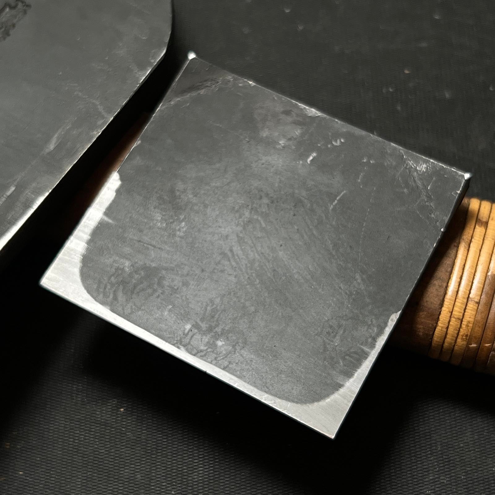 Old stock Sadatoki Smoothing Plane(Kanna) by Kabazawa Sadao 掘出し物 椛澤貞雄作 貞時 仕上げ鉋 70mm