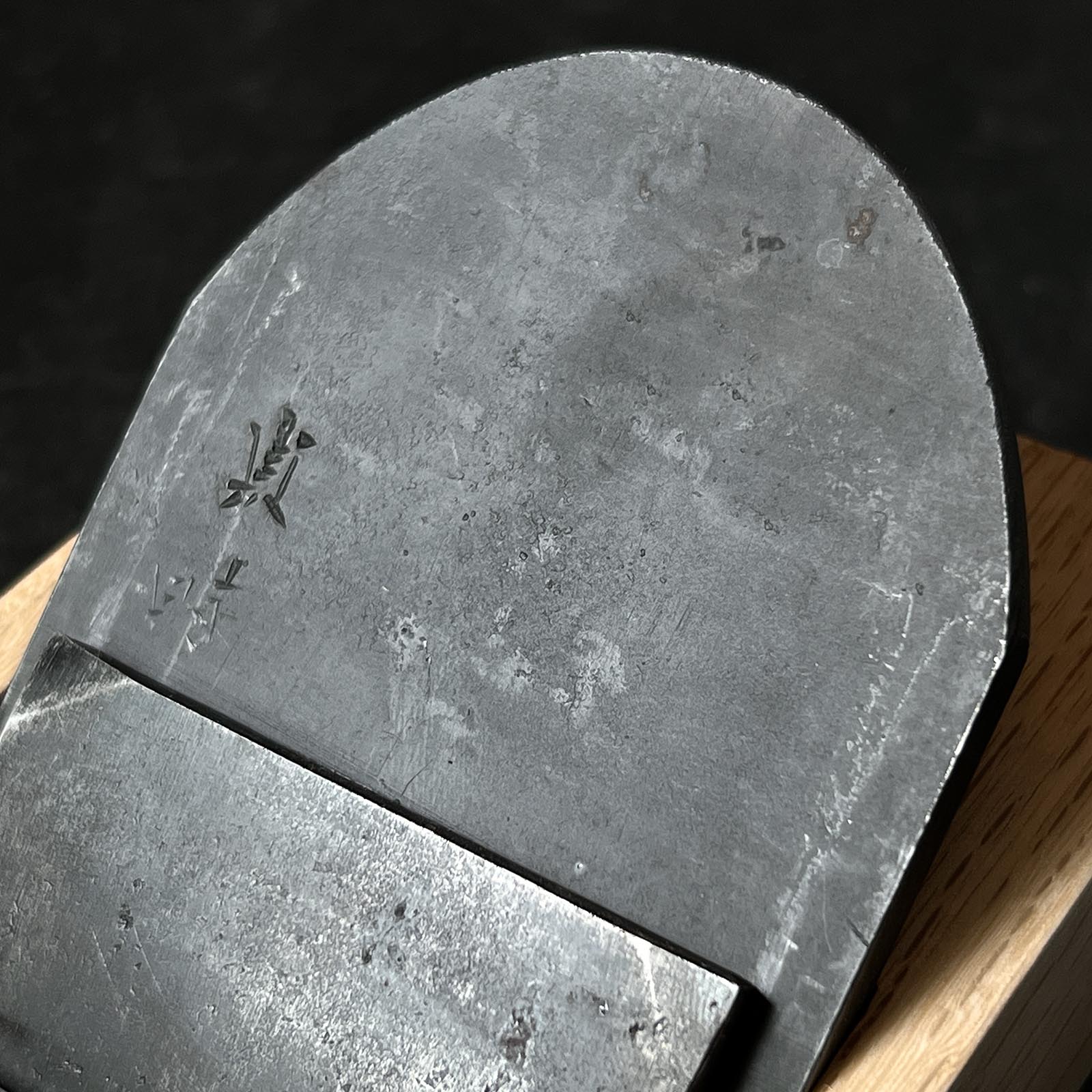 Old stock Sadatoki Smoothing Plane(Kanna) by Kabazawa Sadao 掘出し物 椛澤貞雄作 貞時 本銘 仕上げ鉋 70mm