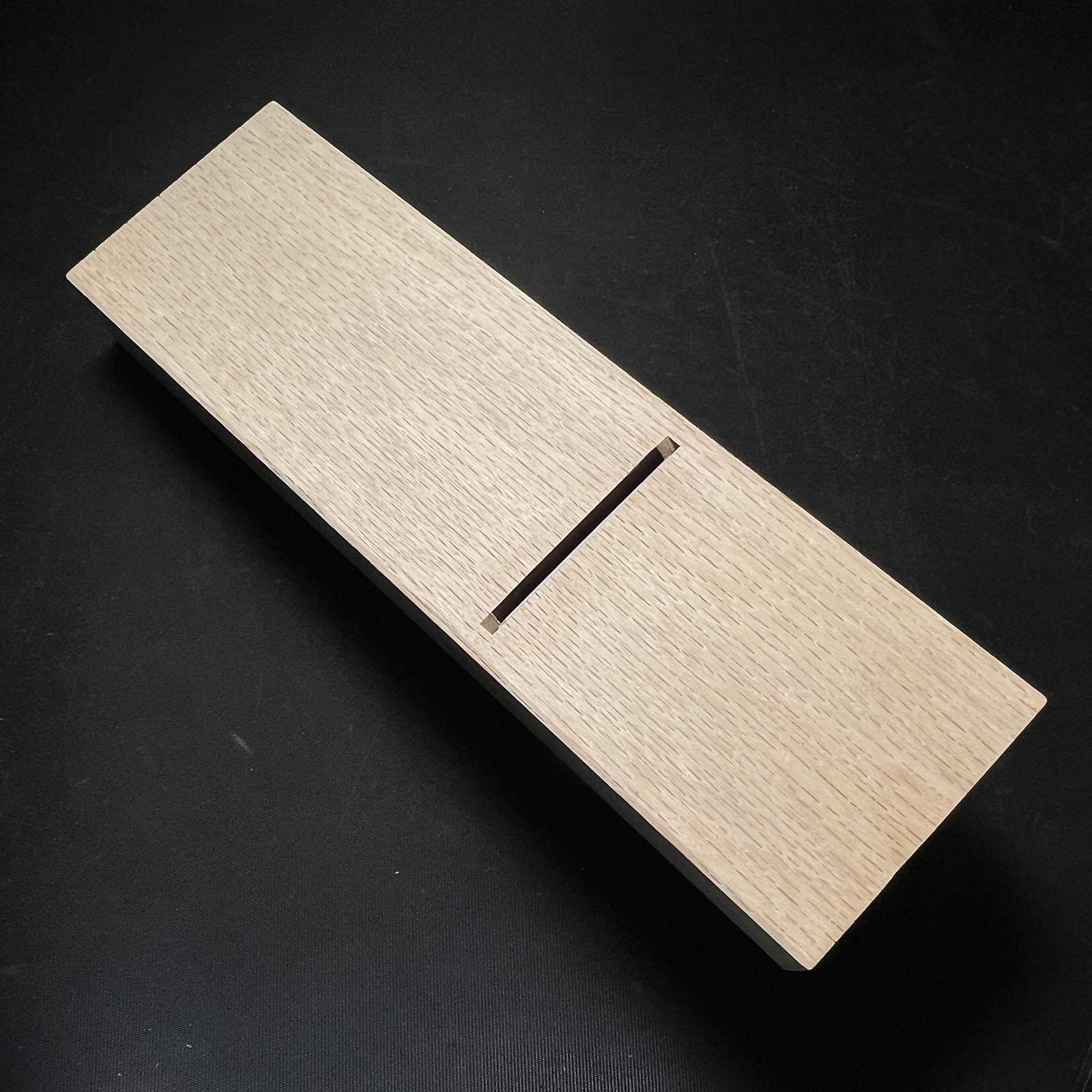 Old stock Sadatoki Smoothing Plane(Kanna) by Kabazawa Sadao 掘出し物 椛澤貞雄作 貞時 本銘 仕上げ鉋 70mm