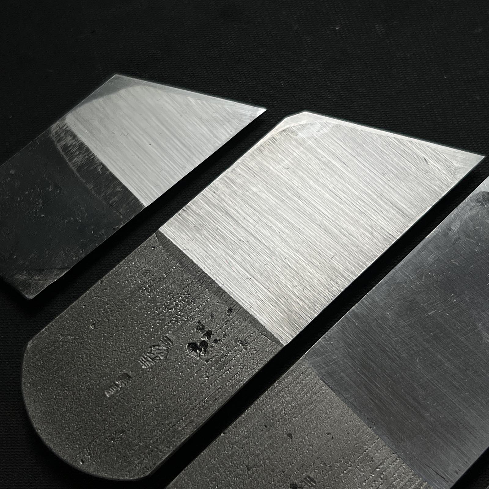 Yoshitaka Special Rabbet Planes with Blue steel Left & Right 義隆 蟻際鉋 左&右 36mm Ari-Kiwakanna