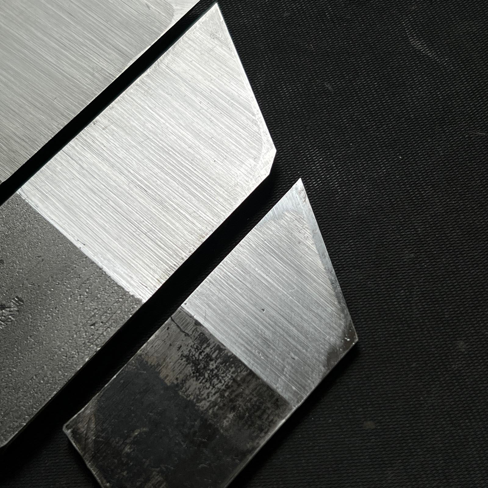 Yoshitaka Special Rabbet Planes with Blue steel Left & Right 義隆 蟻際鉋 左&右 36mm Ari-Kiwakanna