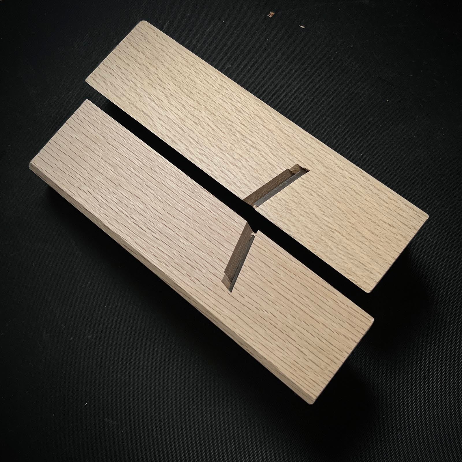 Yoshitaka Special Rabbet Planes with Blue steel Left & Right 義隆 一枚鉋 左右 蟻際鉋 30mm Ari-Kiwakanna