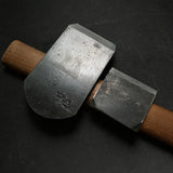 Old stock Dokyu Plane(Kanna) Blade with blue steel 掘出し物 青土牛 鉋刃 65mm