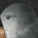 Old stock Dokyu Plane(Kanna) Blade with blue steel 掘出し物 青土牛 鉋刃 65mm