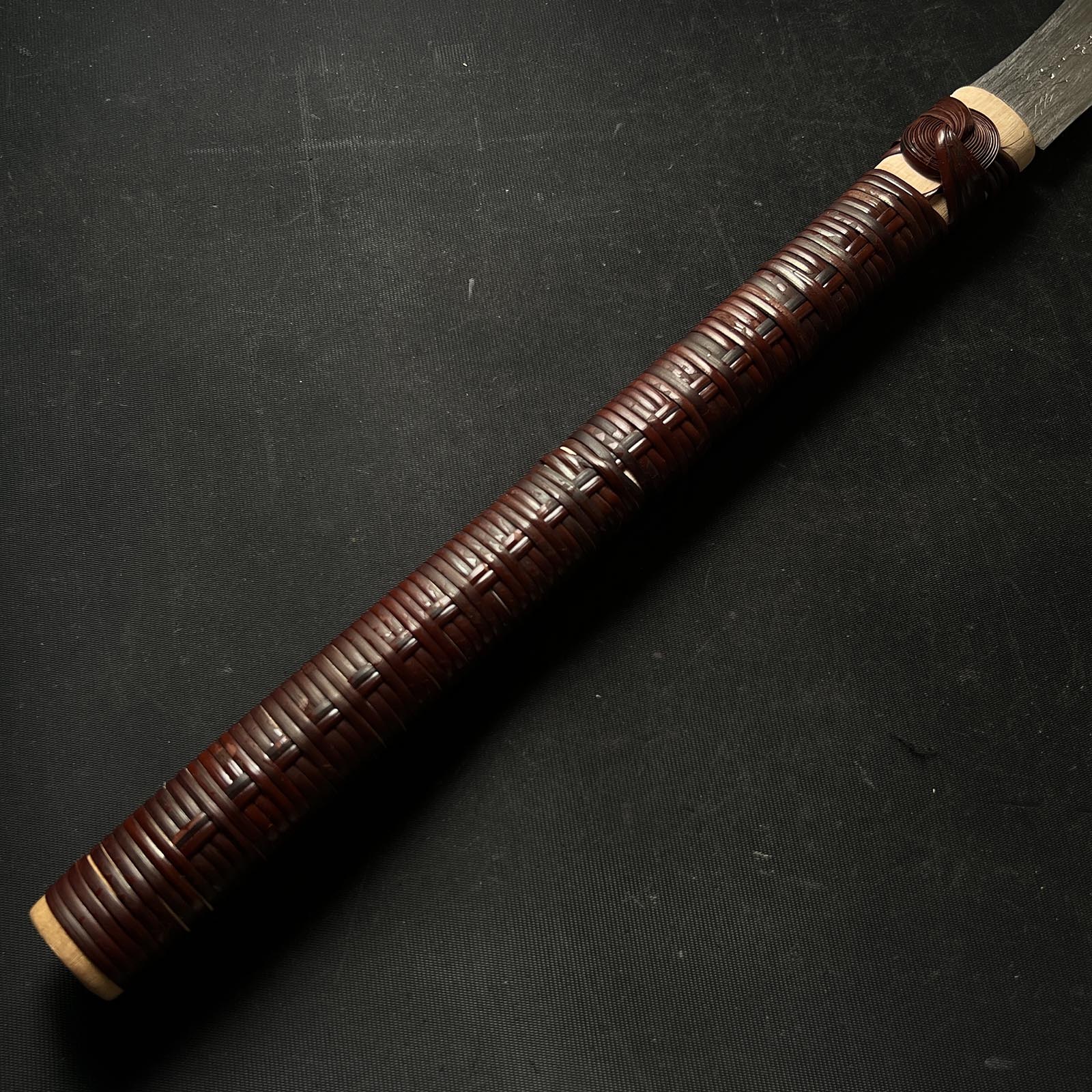 #49 Nagakatsu Double Edge (Ryoba) Saw with Eddy Type Handles For soft Wood 長勝鋸 両刃鋸 渦巻き柄 針葉材用  240mm