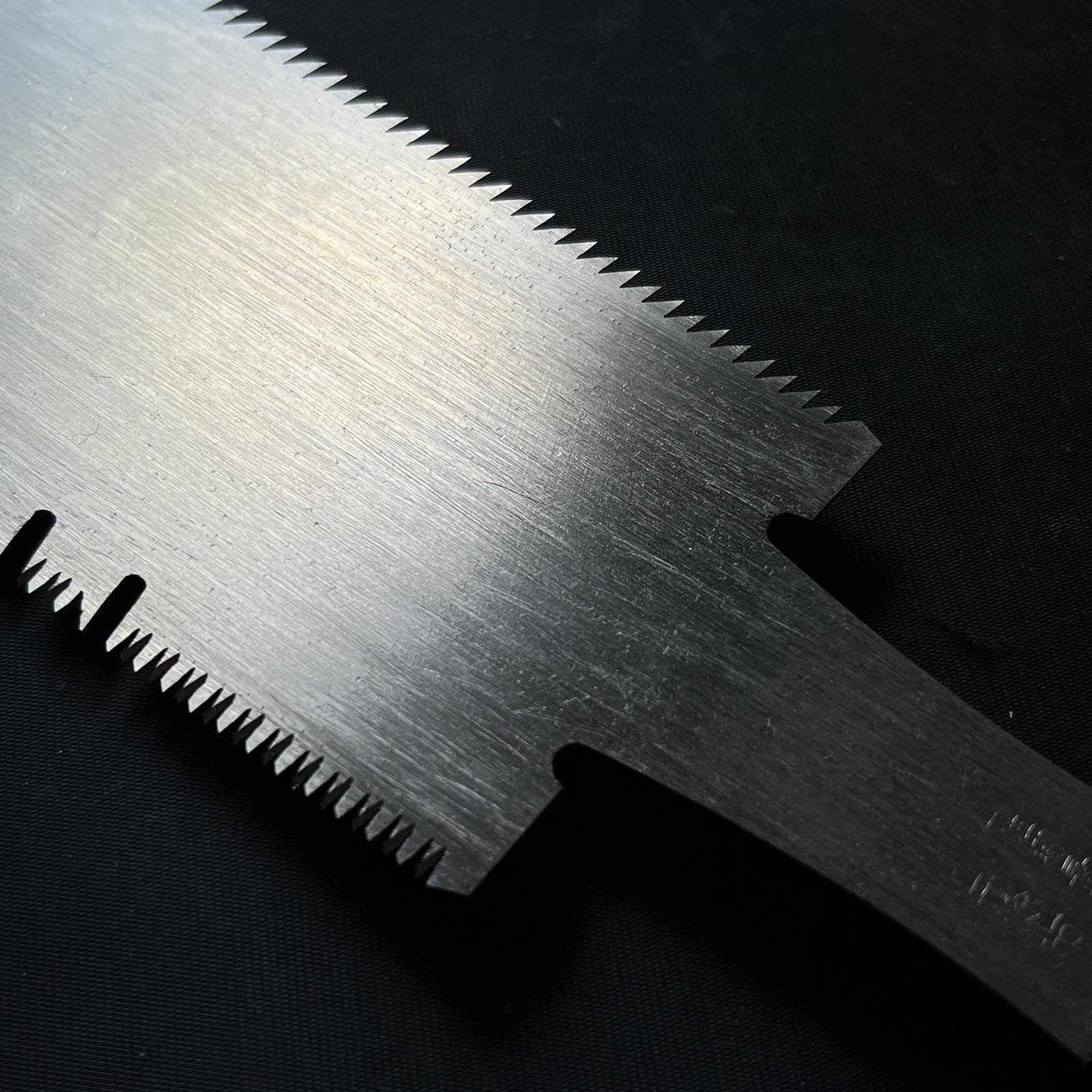 #49 Nagakatsu Double Edge (Ryoba) Saw with Eddy Type Handles For soft Wood 長勝鋸 両刃鋸 渦巻き柄 針葉材用  240mm
