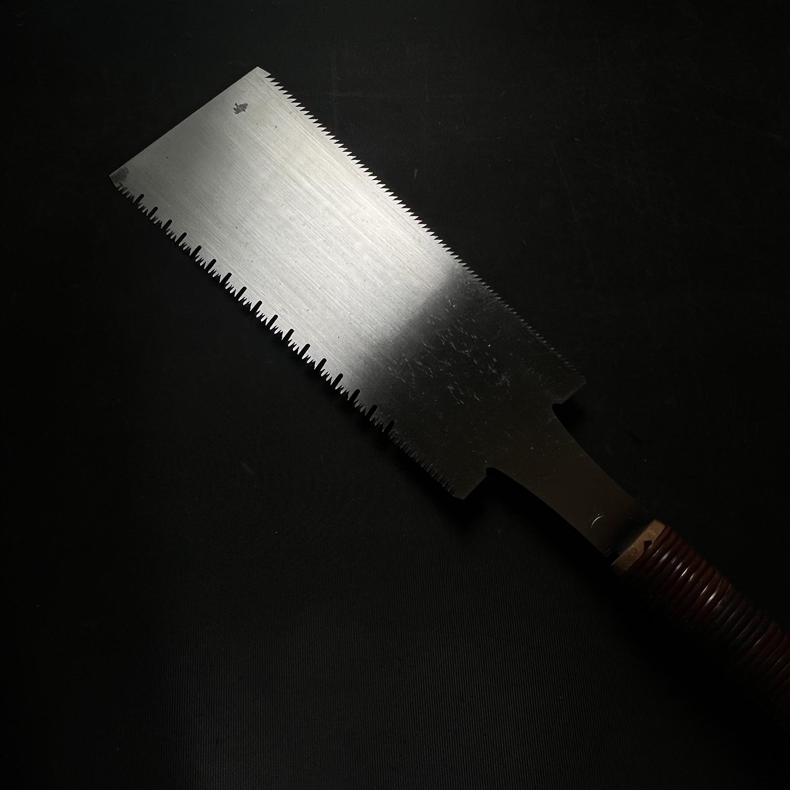#52 Nagakatsu Double Edge (Ryoba) Saw with Eddy Type Handles For soft Wood 長勝鋸 両刃鋸 渦巻き柄 針葉材用 240mm