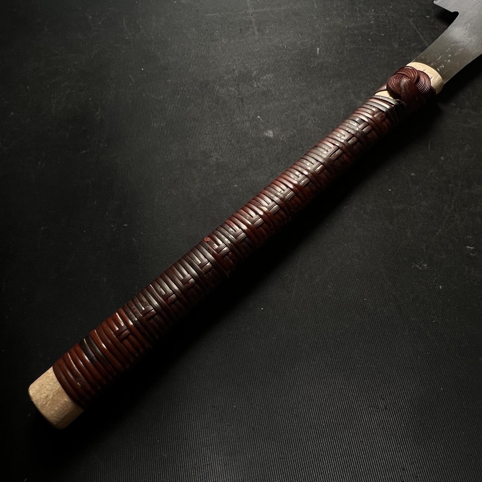 #54 Nagakatsu Double Edge (Ryoba) Saw with Eddy Type Handles For soft Wood 長勝鋸 両刃鋸 渦巻き柄 針葉材用 240mm