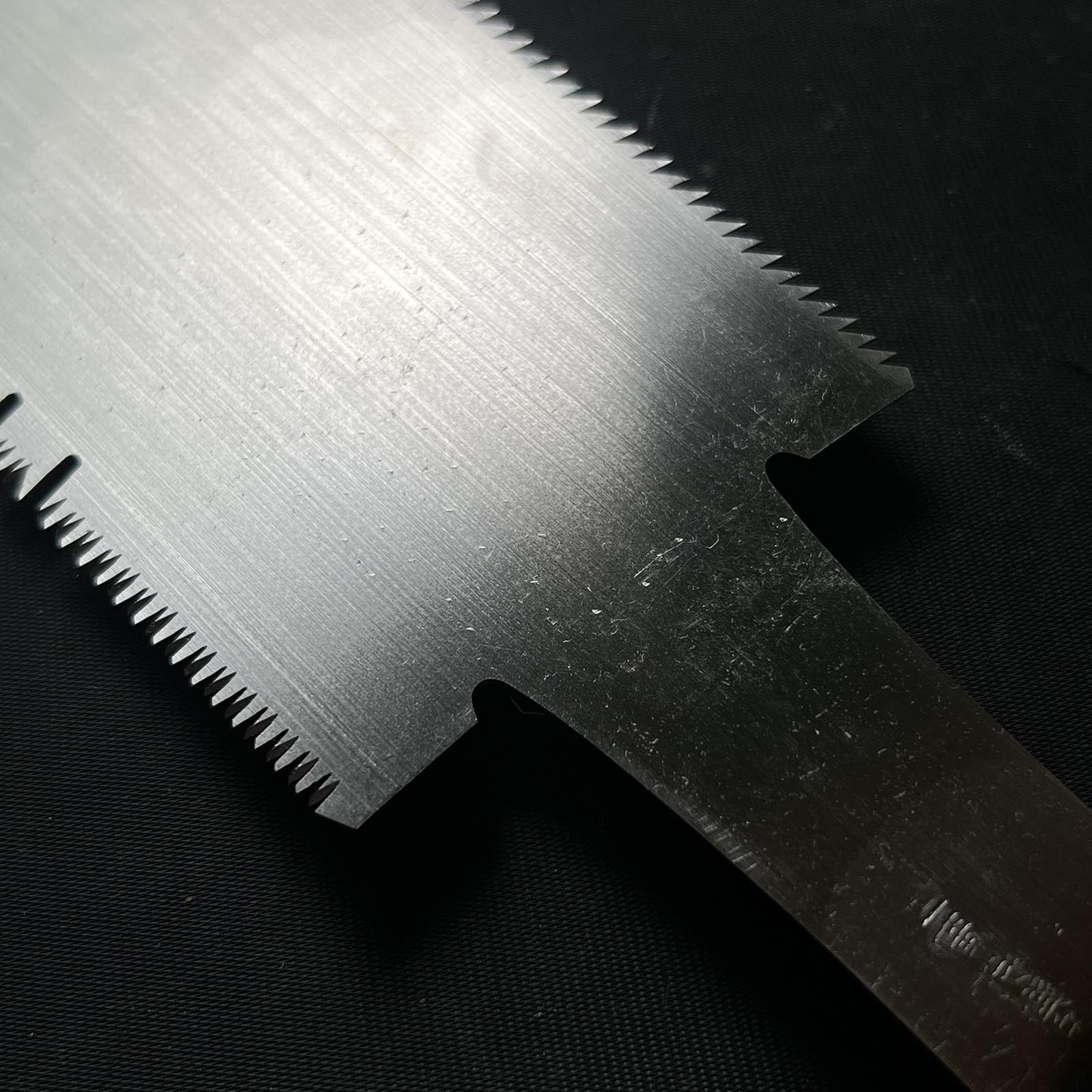 #54 Nagakatsu Double Edge (Ryoba) Saw with Eddy Type Handles For soft Wood 長勝鋸 両刃鋸 渦巻き柄 針葉材用 240mm