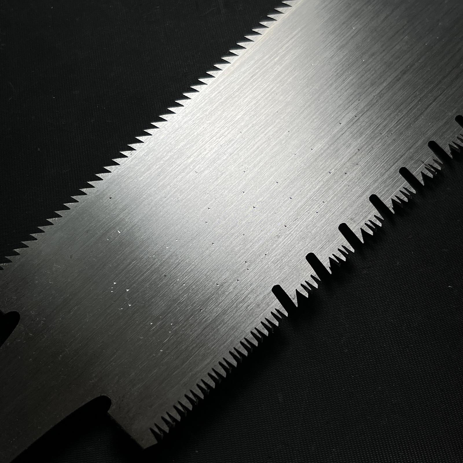 #57 Nagakatsu Double Edge (Ryoba) Saw with Eddy Type Handles For Hard Wood 長勝鋸 両刃鋸 渦巻き柄 廣葉材用 270mm