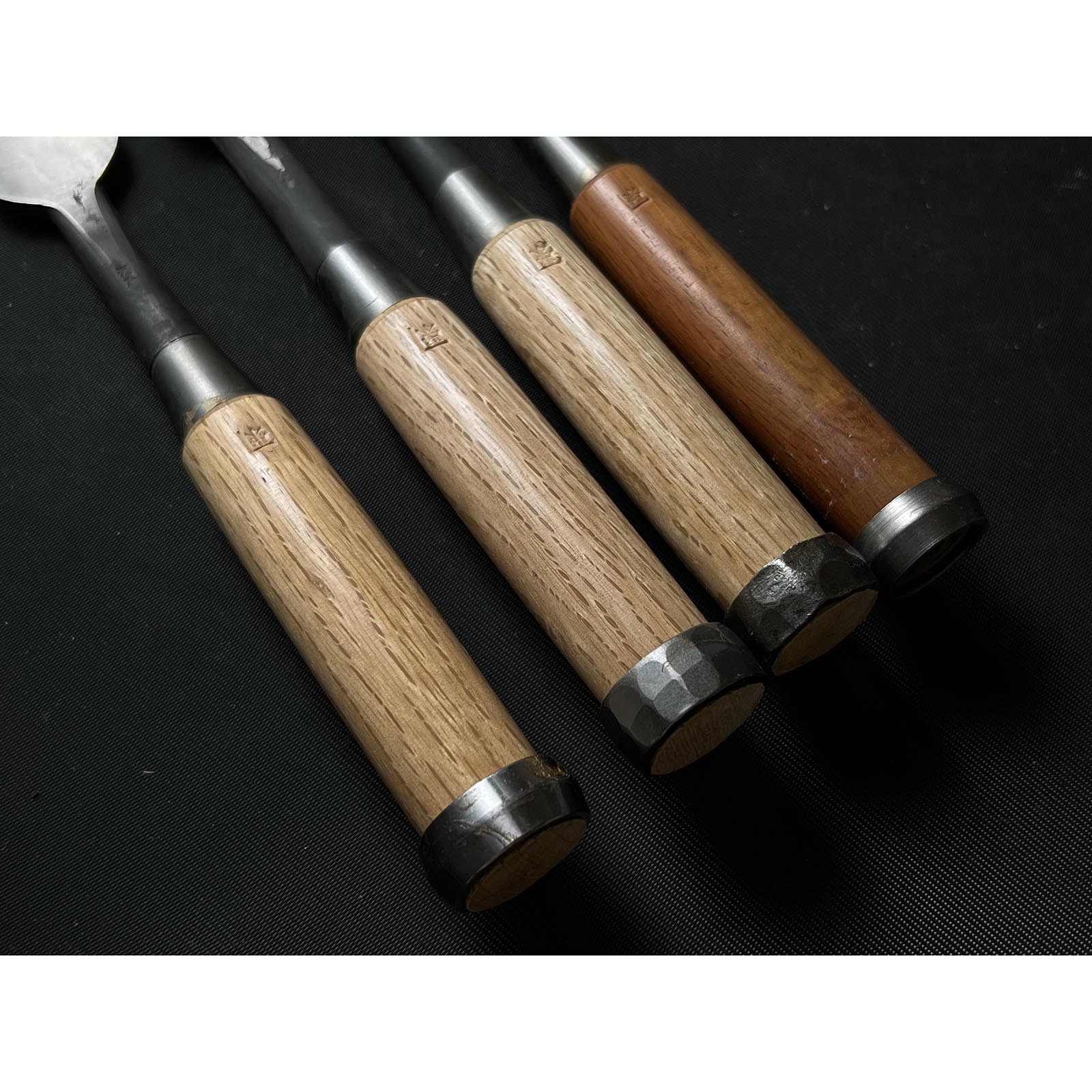 Old stock Kunikei 3rd Generation Early works Uchimaru chisels 掘出し物 三代目国慶作 早期作品  内丸鑿