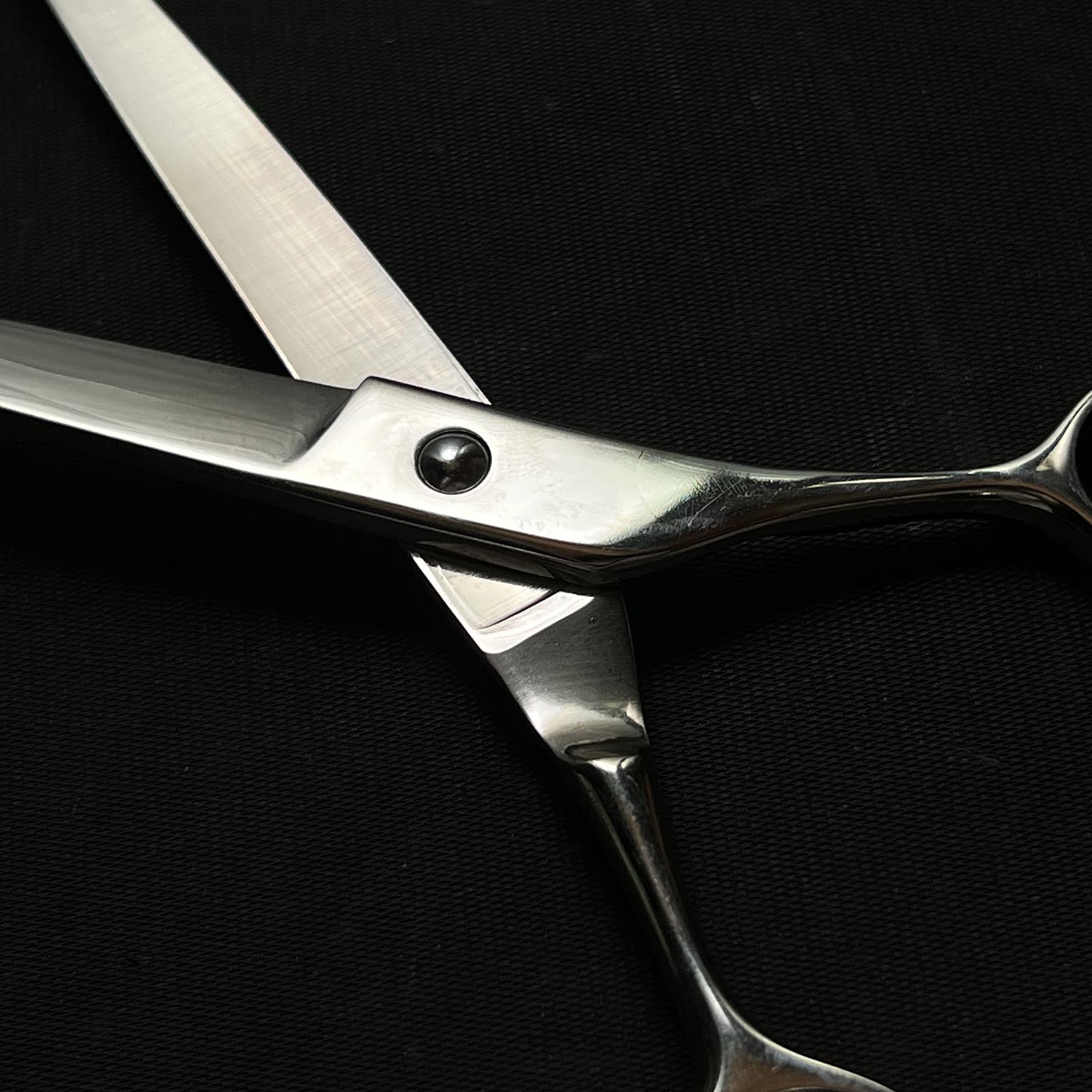 お*よ様 グランドシザー　US-30-60 Old stock EGGPLANT Japanese Barber scissors 掘出し物 ナス印 散髪鋏