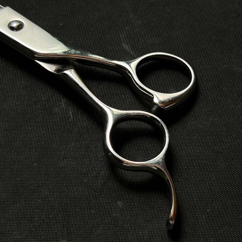 Old stock EGGPLANT Japanese Barber scissors 掘出し物 ナス印 散髪鋏 #1000