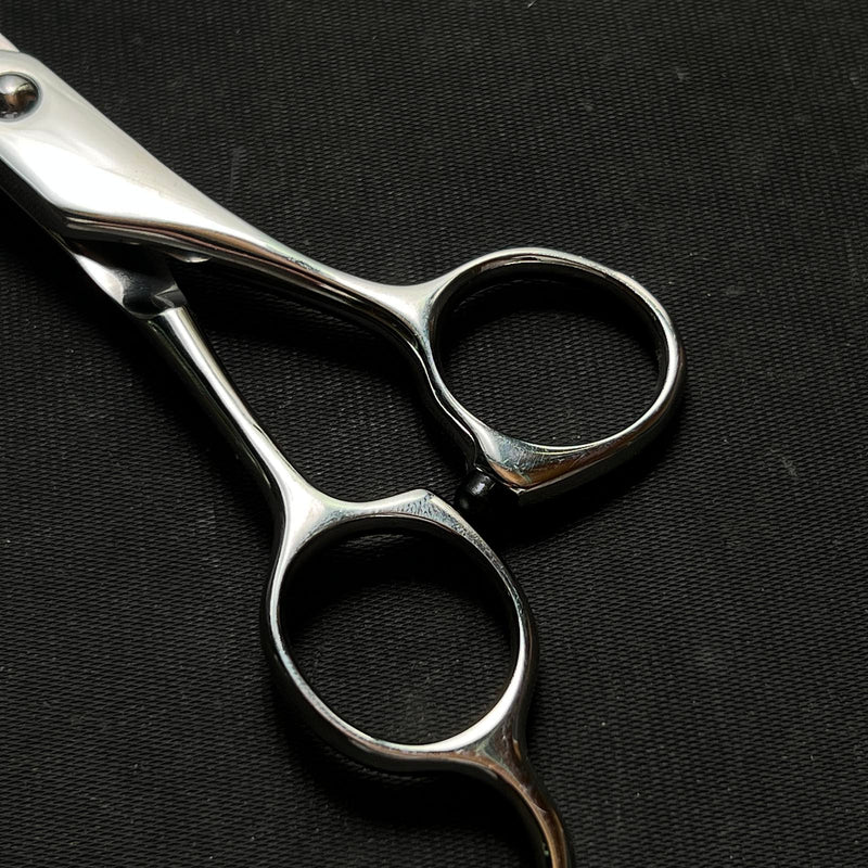 Old stock EGGPLANT Japanese Barber scissors 掘出し物 ナス印 スキ鋏 #1000
