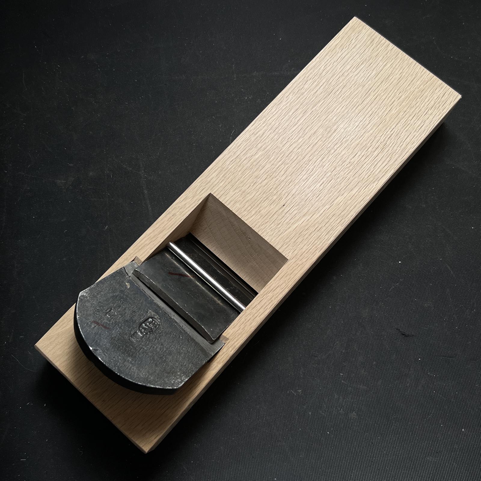 蘭菊二号 カンナ 千代鶴貞秀作 三代目千代鶴貞秀 仕上げ鉋 乱菊 70mm