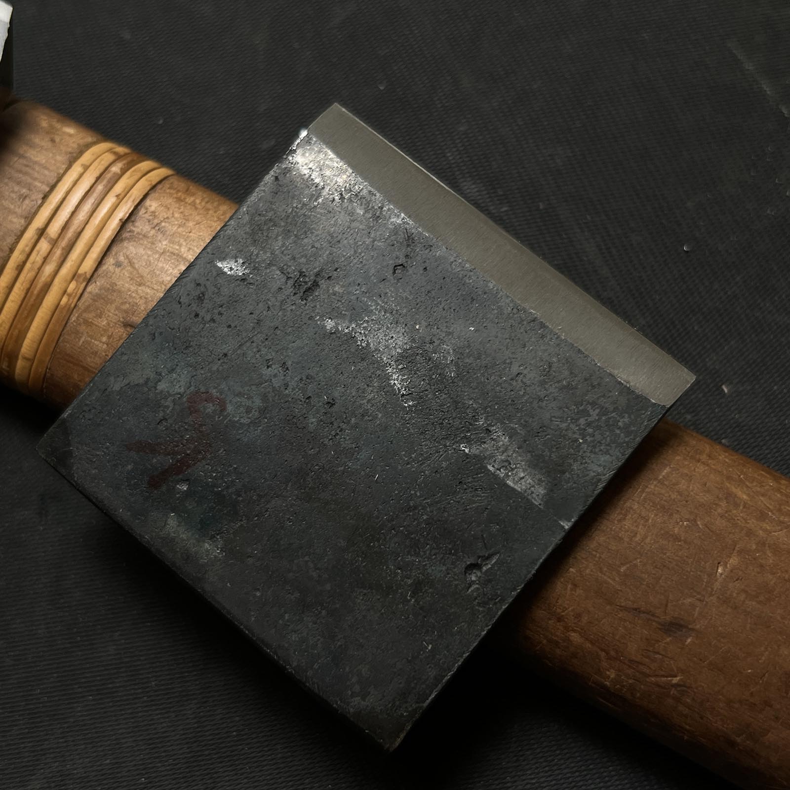 Old stock Kaigetsudo Yoshiyoshi Smoothing Plane (Kanna) with Koyoshiya dai 掘出し物 懐月堂 義義 仕上げ鉋  65mm