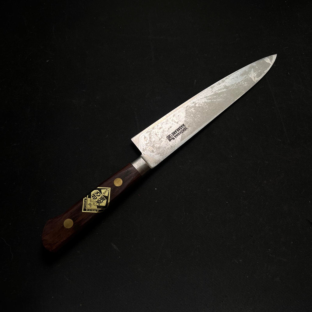 Old stock #G43 Masakane Chef knife Gyuto 掘出し物 源正金 牛刀 180mm – YAMASUKE  KurashigeTools